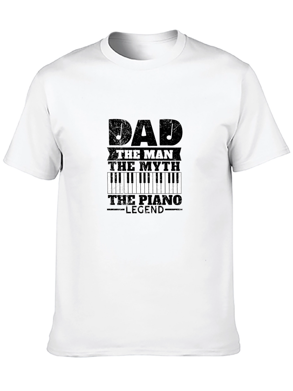 Dad Piano Legend T-Shirt - Fathers Day