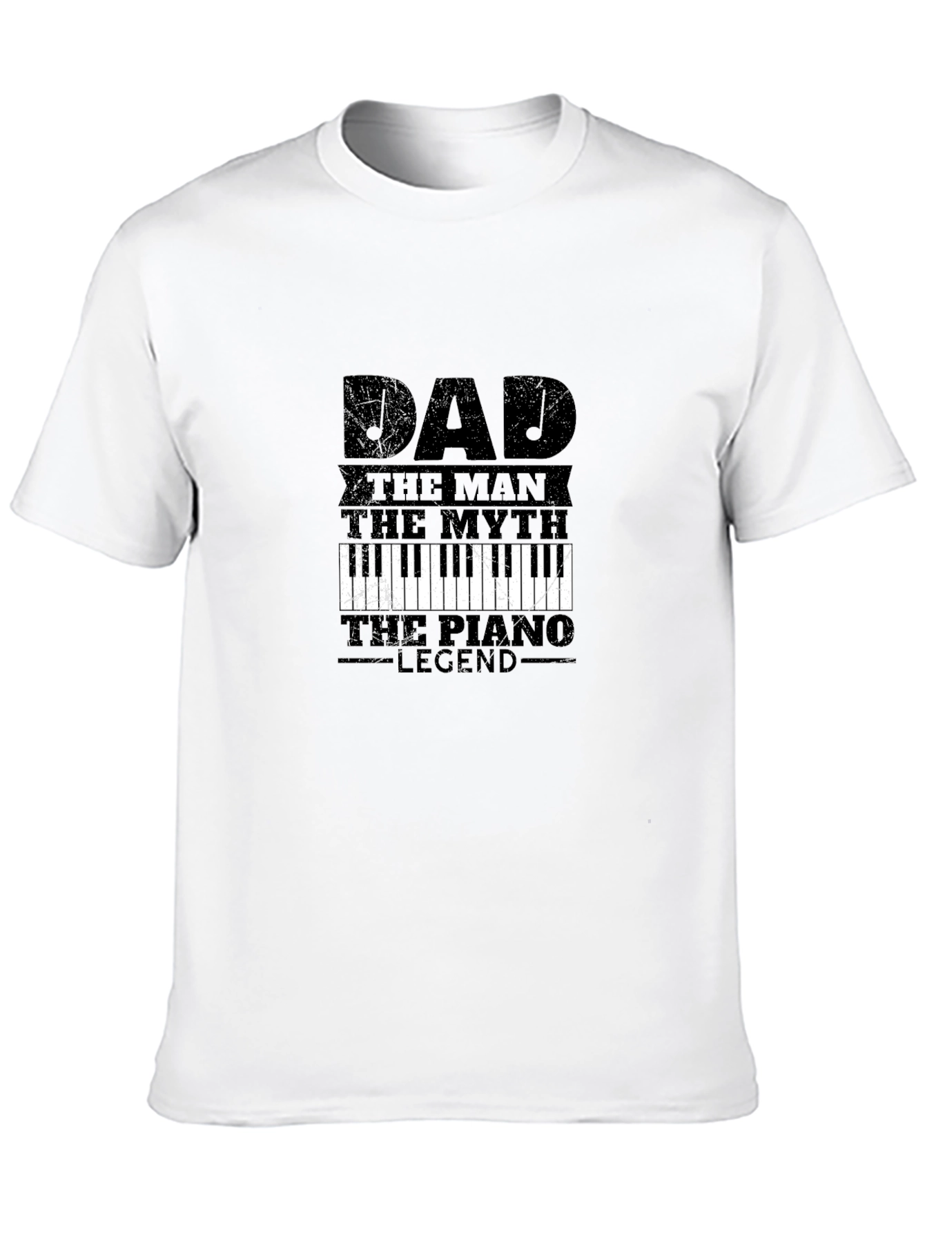 Dad Piano Legend T-Shirt - Fathers Day