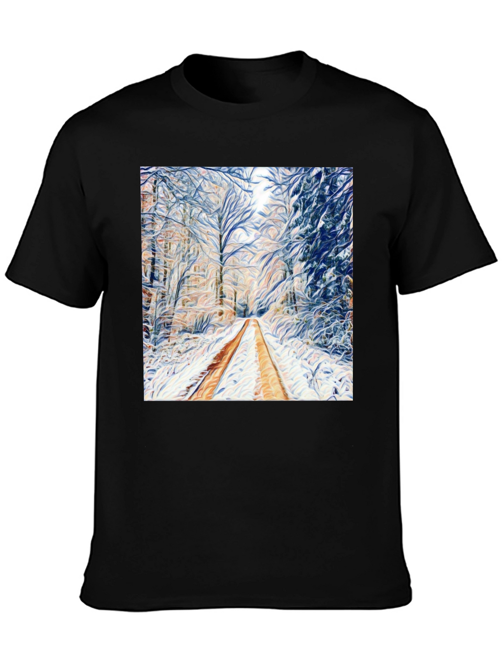 Winter Forest Art T-Shirt