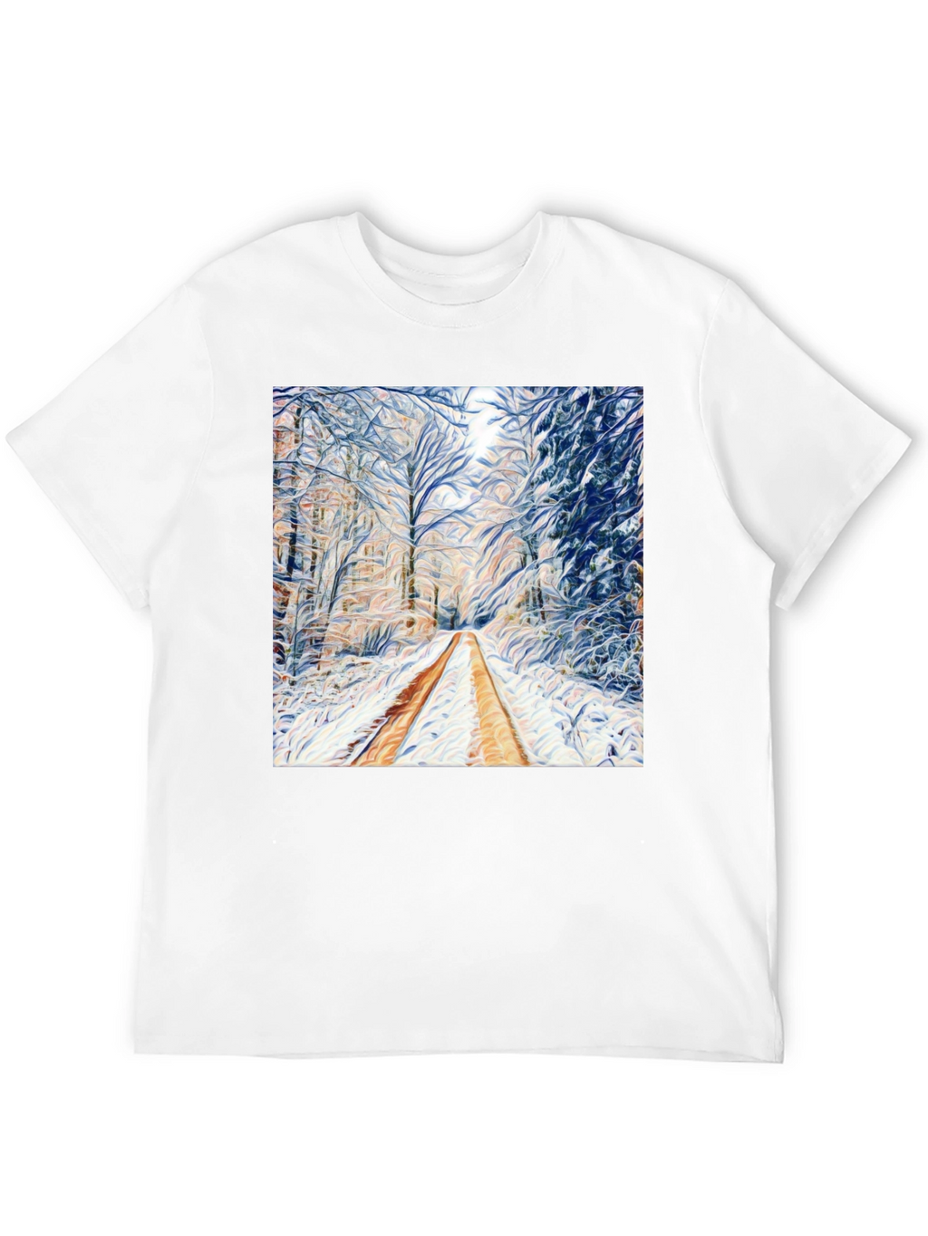 Winter Forest Art T-Shirt