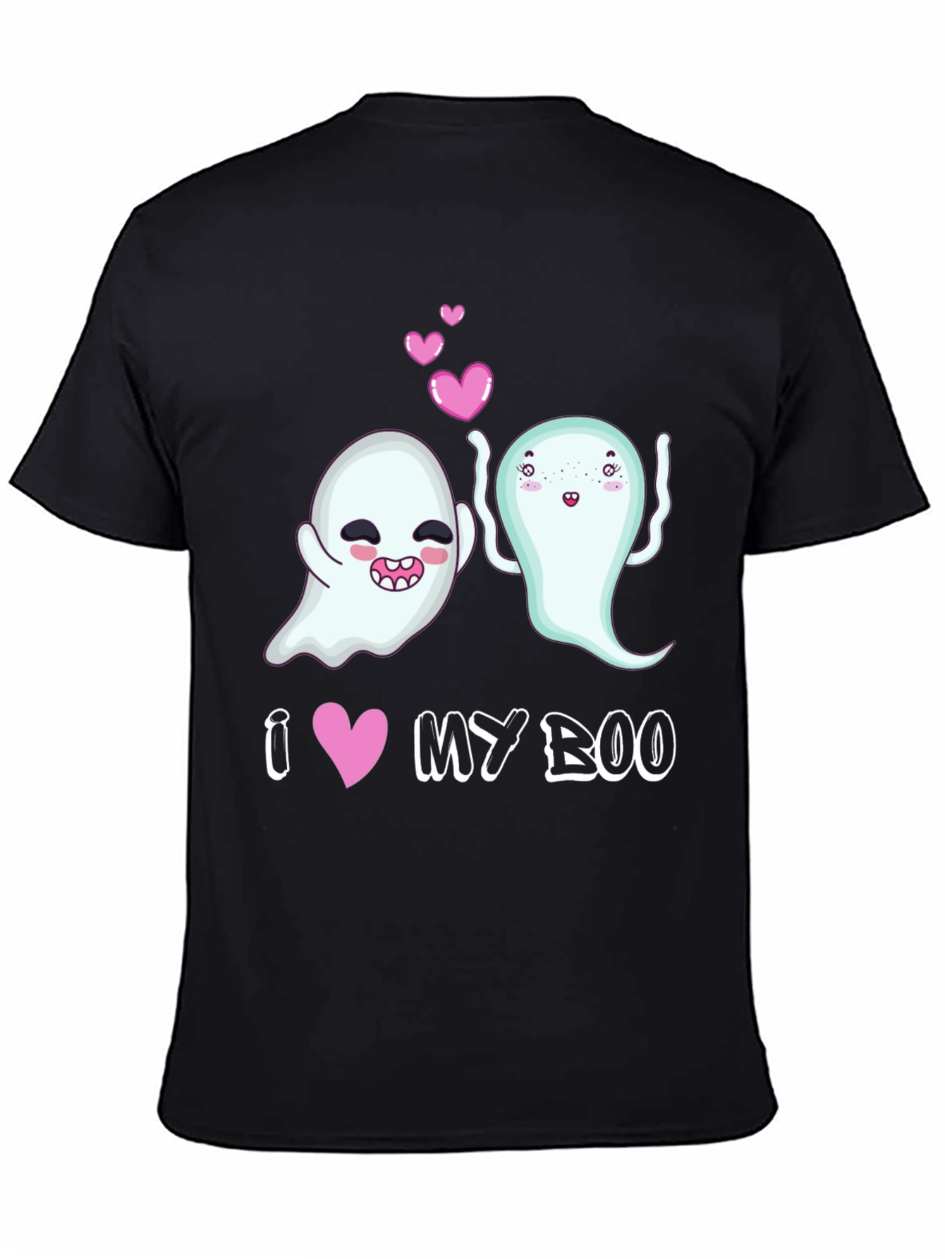 I Heart My Boo Halloween Graphic Tee