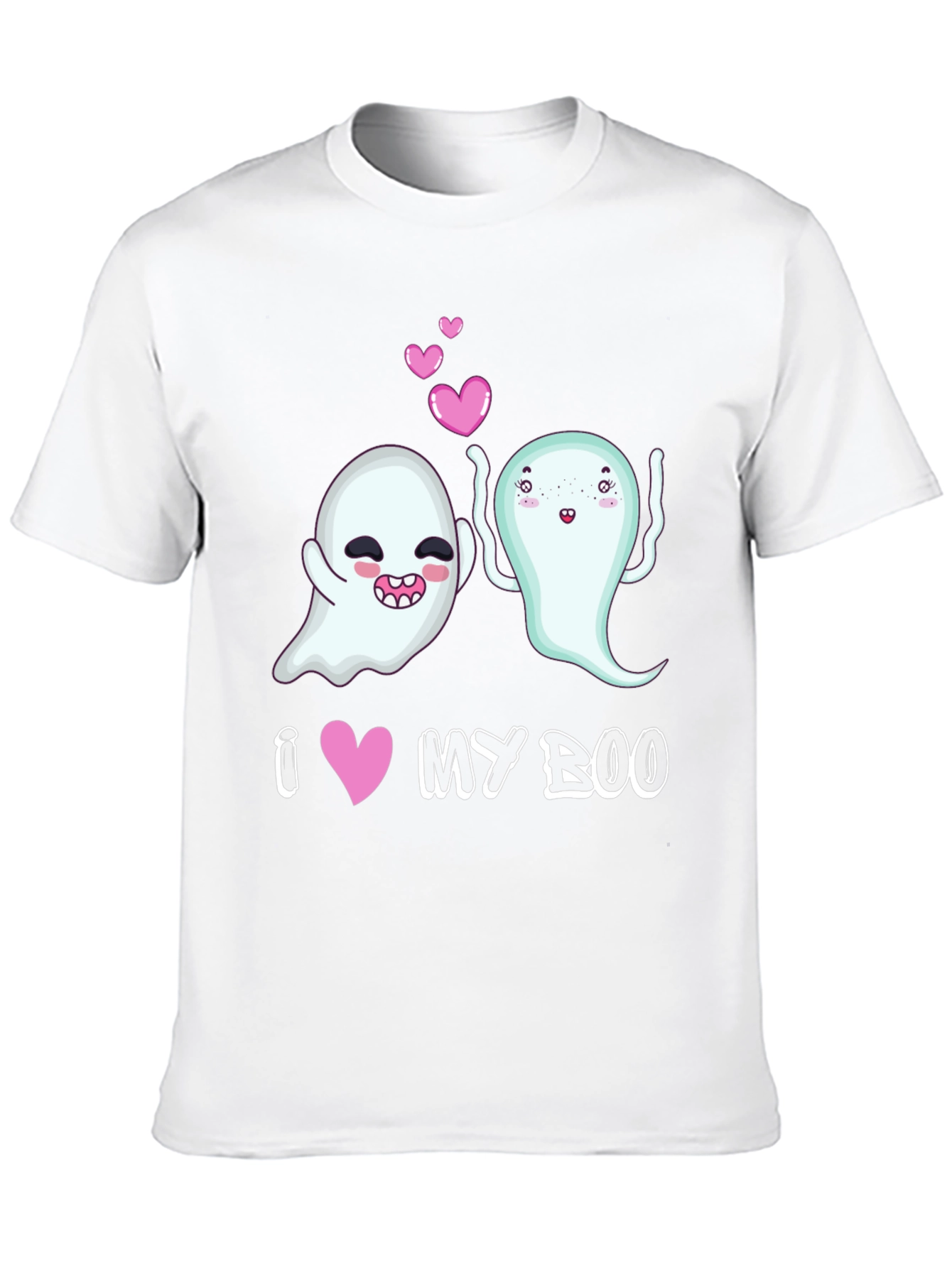I Heart My Boo Halloween Graphic Tee