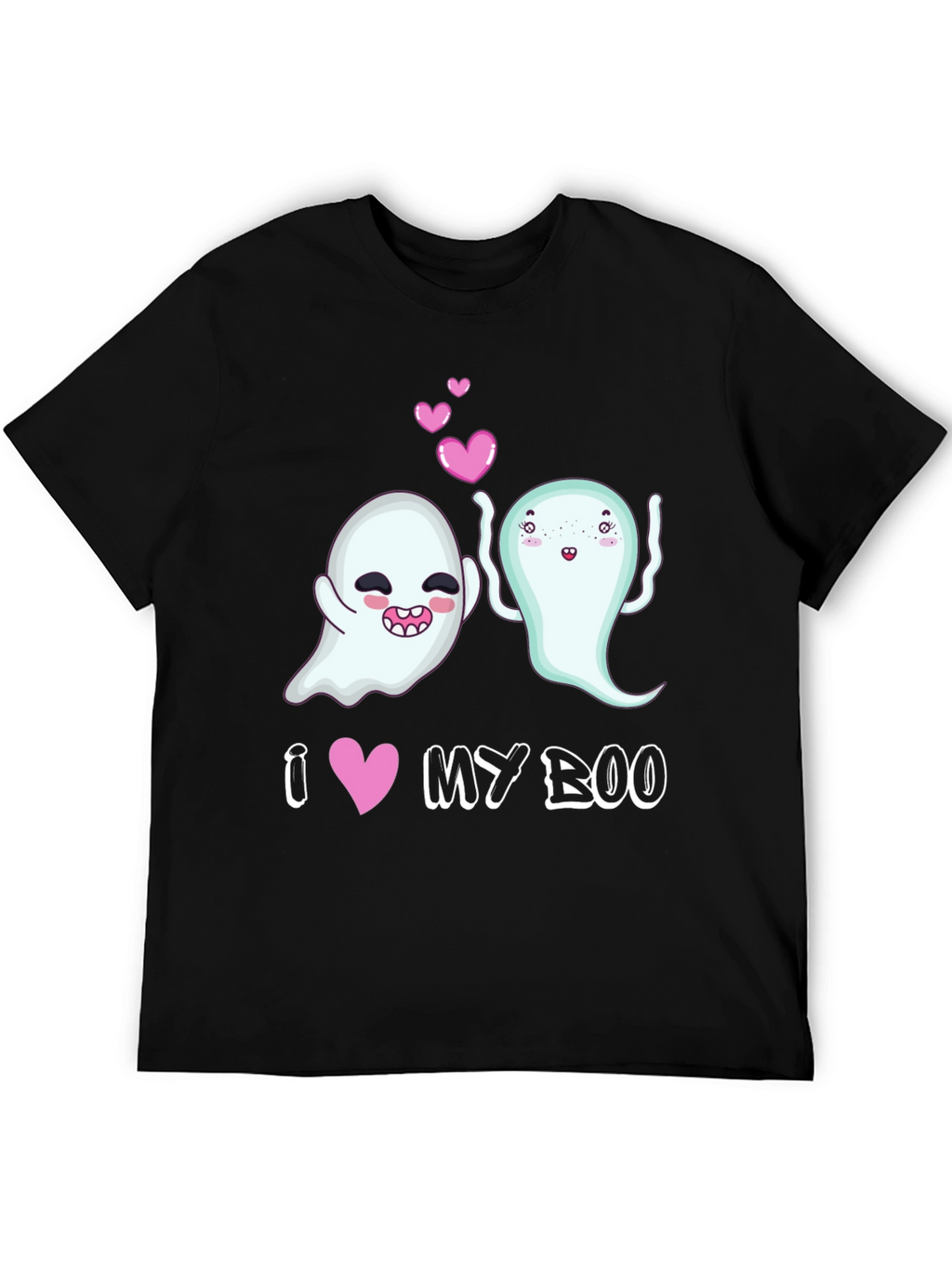 I Heart My Boo Halloween Graphic Tee