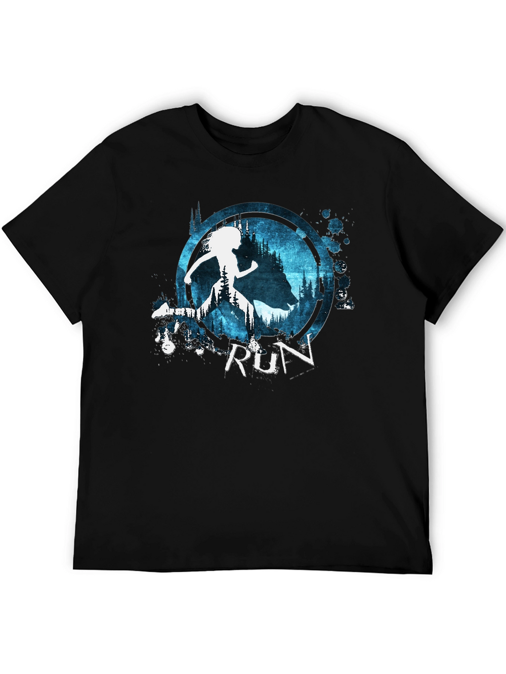 Runner in the Woods Graphic Tee