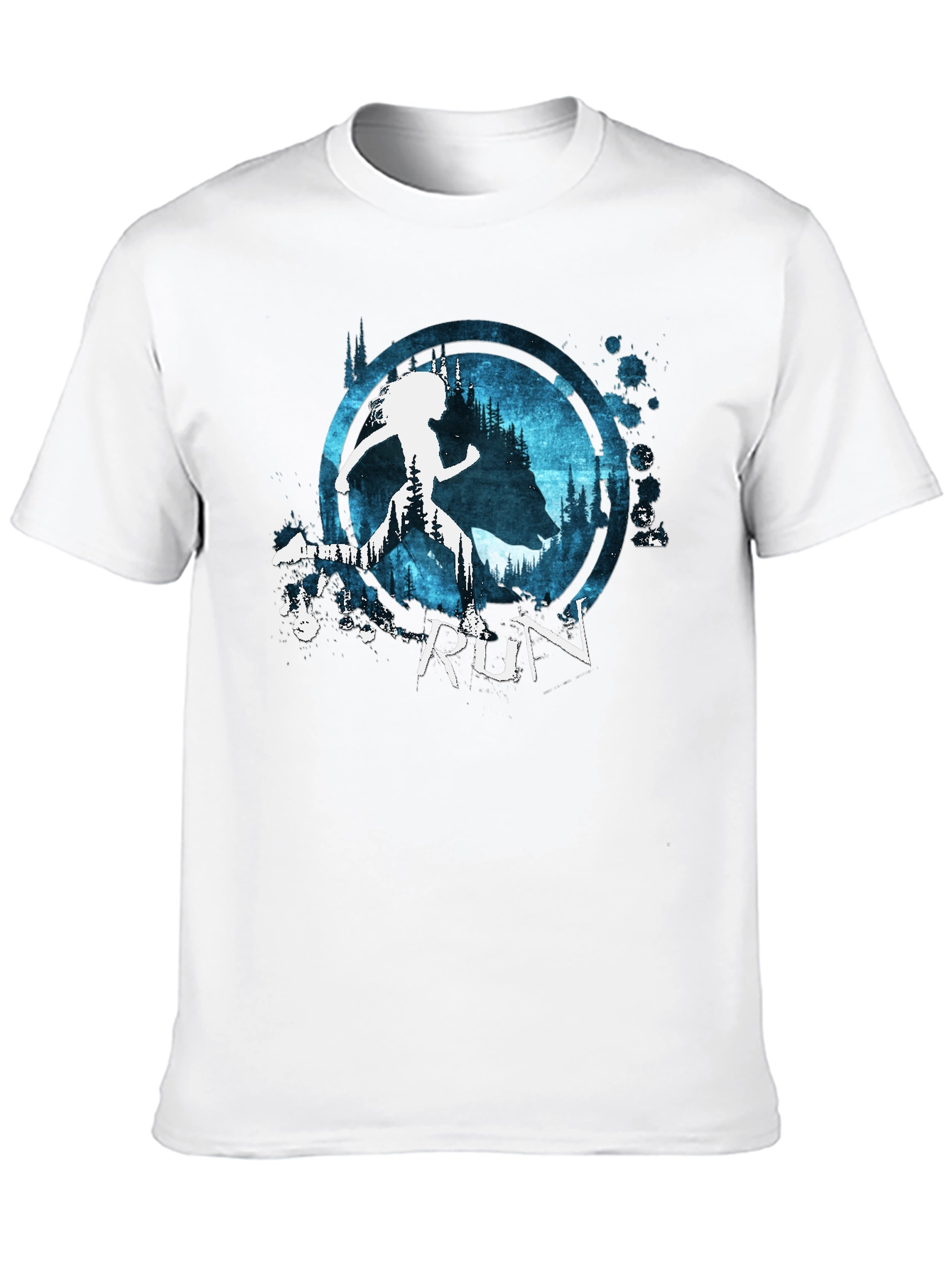 Runner in the Woods Graphic Tee