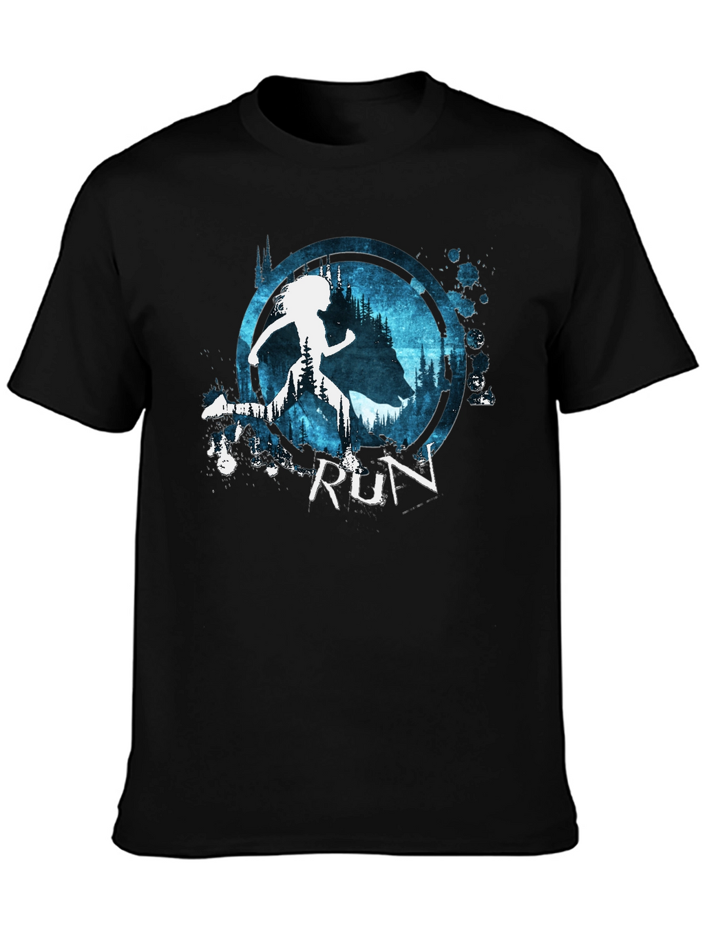 Runner in the Woods Graphic Tee