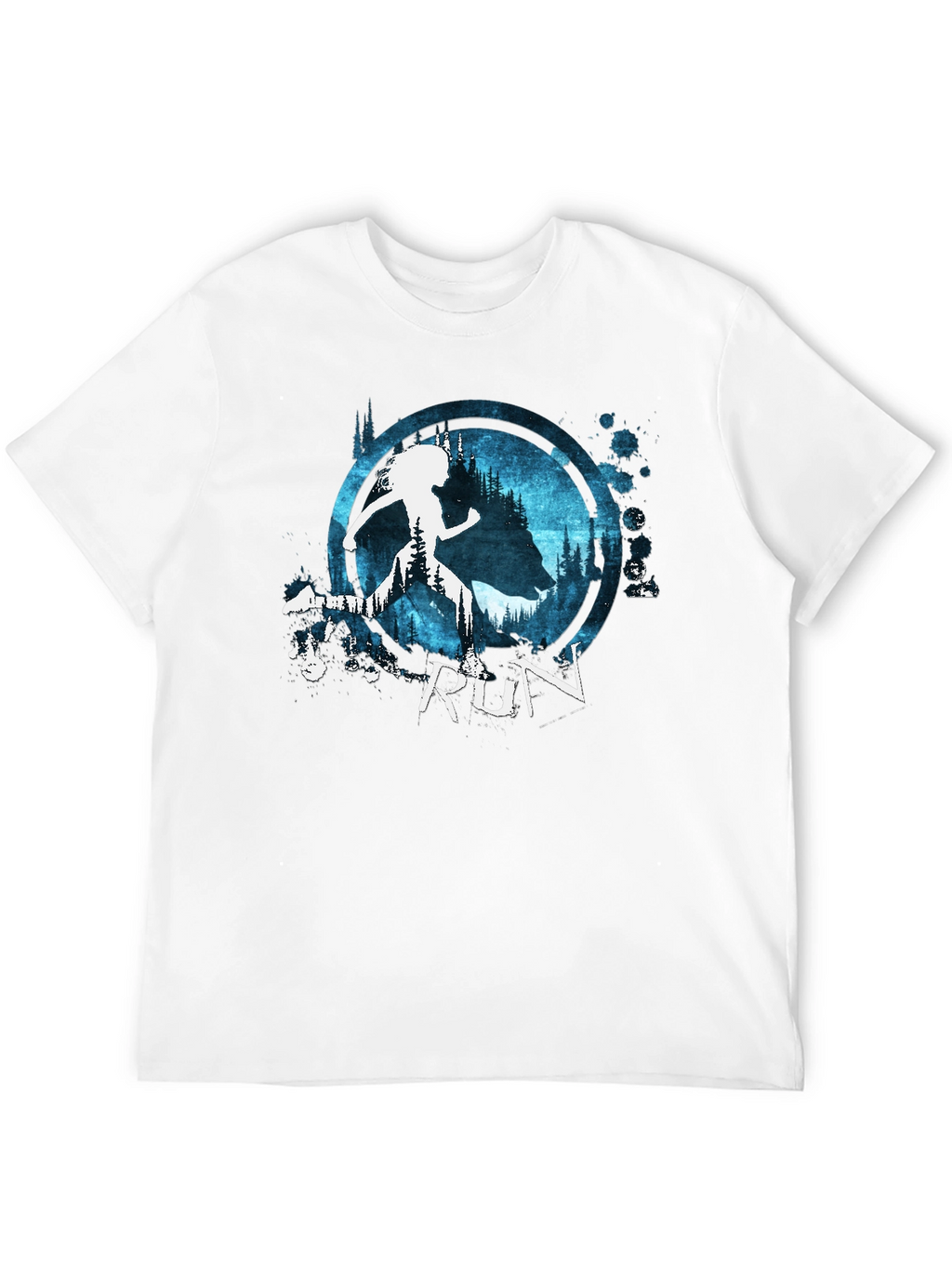 Runner in the Woods Graphic Tee