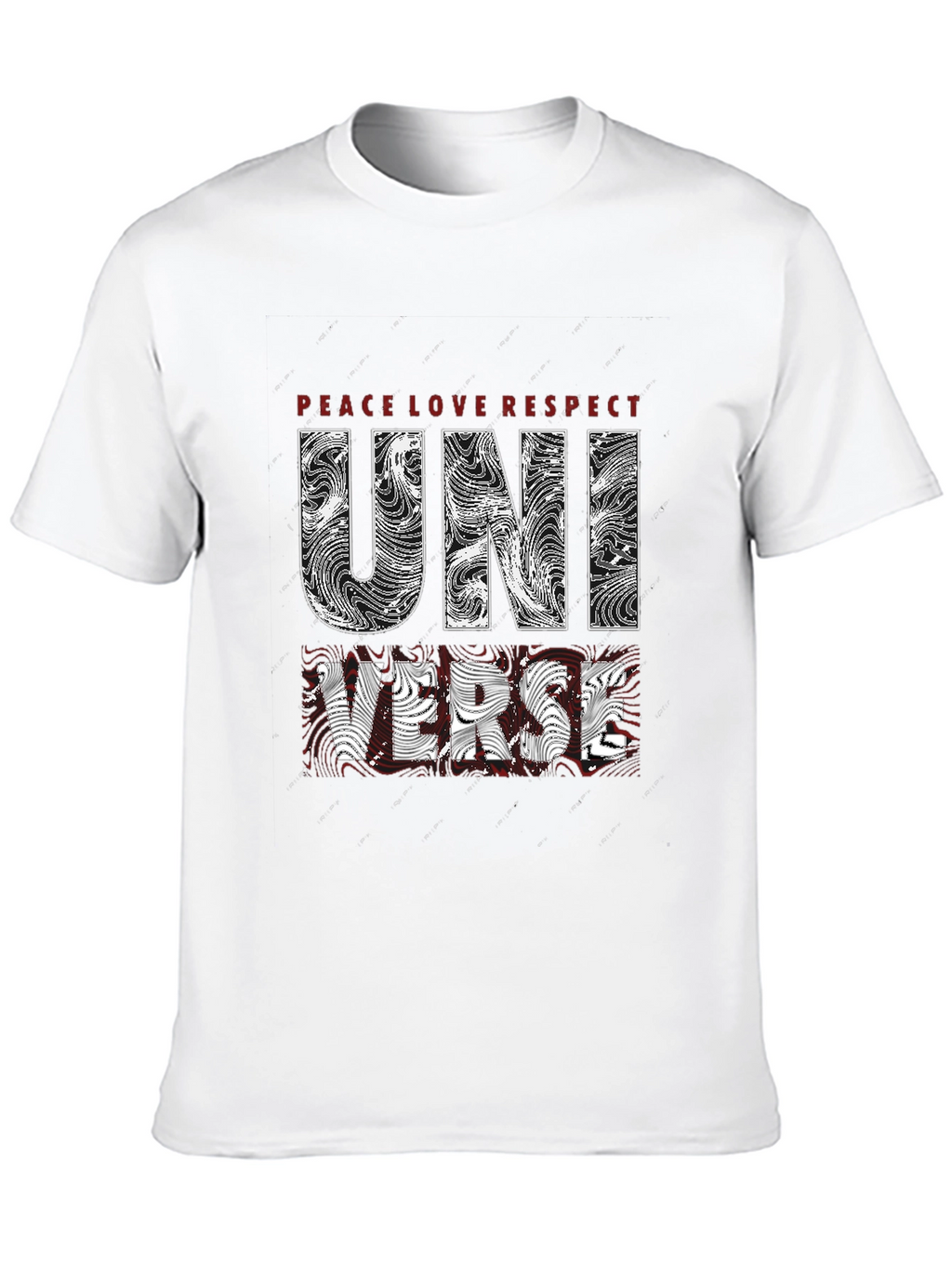 Universe Graphic T-Shirt - Peace Love Respect