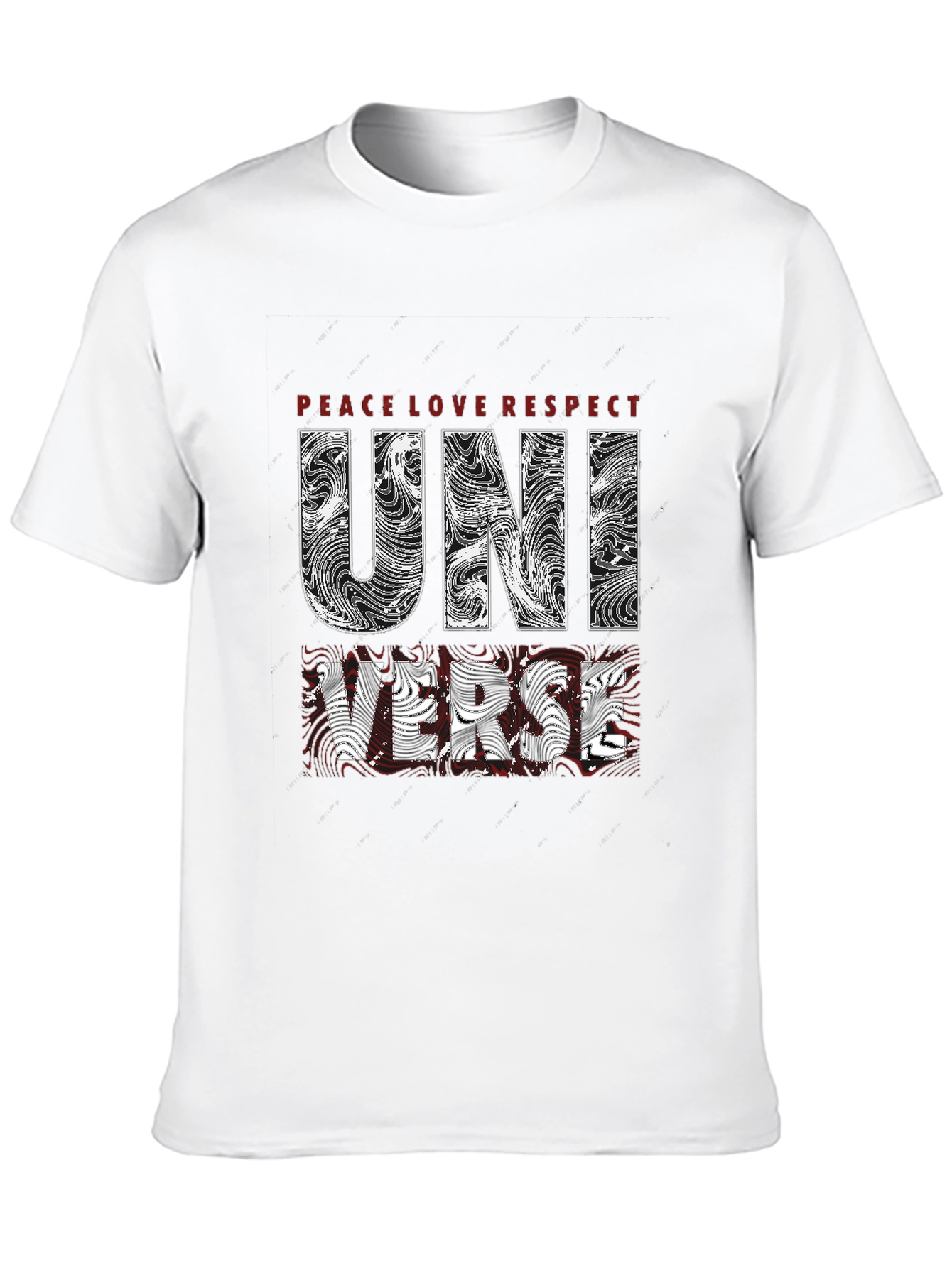 Universe Graphic T-Shirt - Peace Love Respect