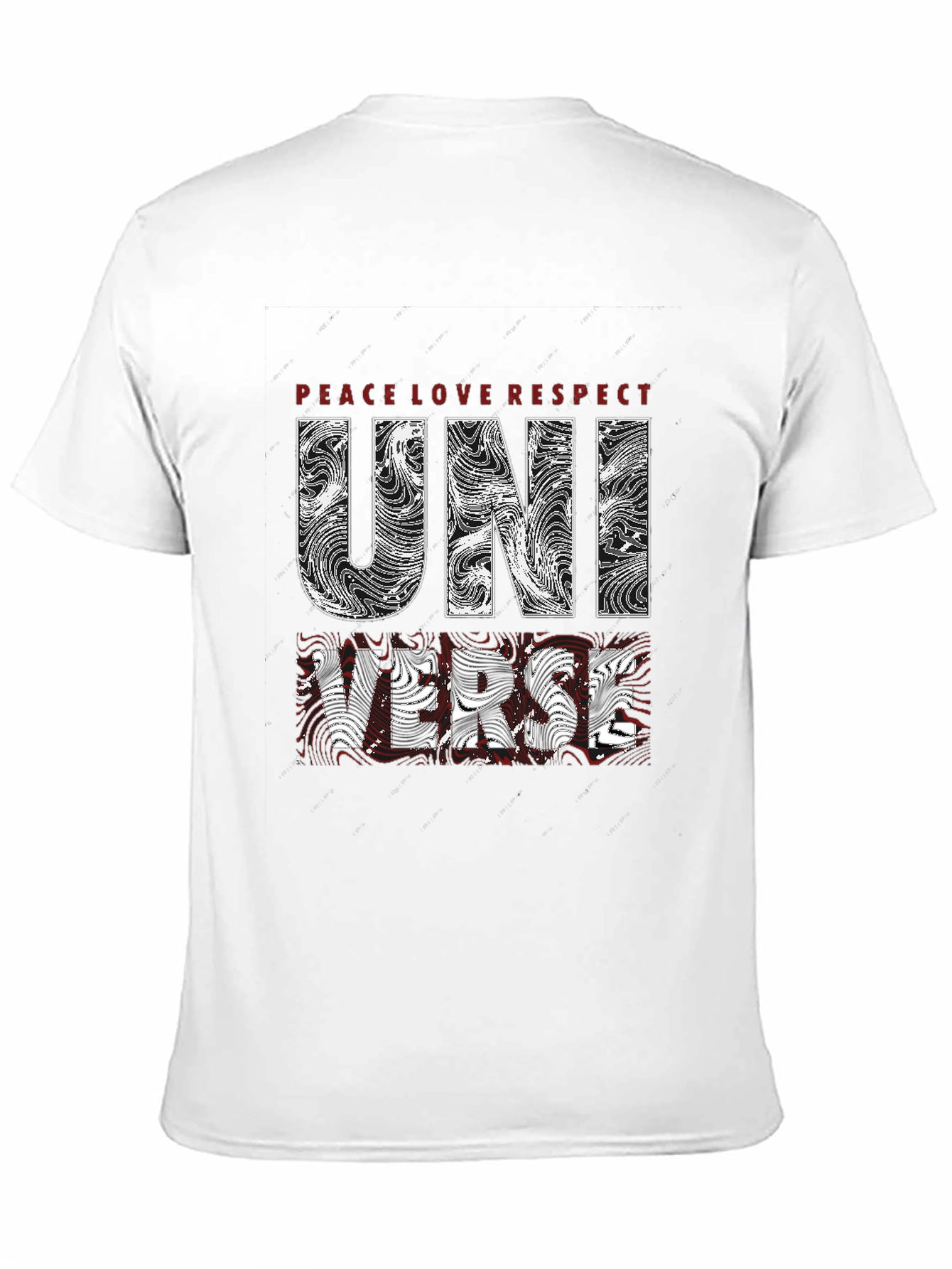 Universe Graphic T-Shirt - Peace Love Respect