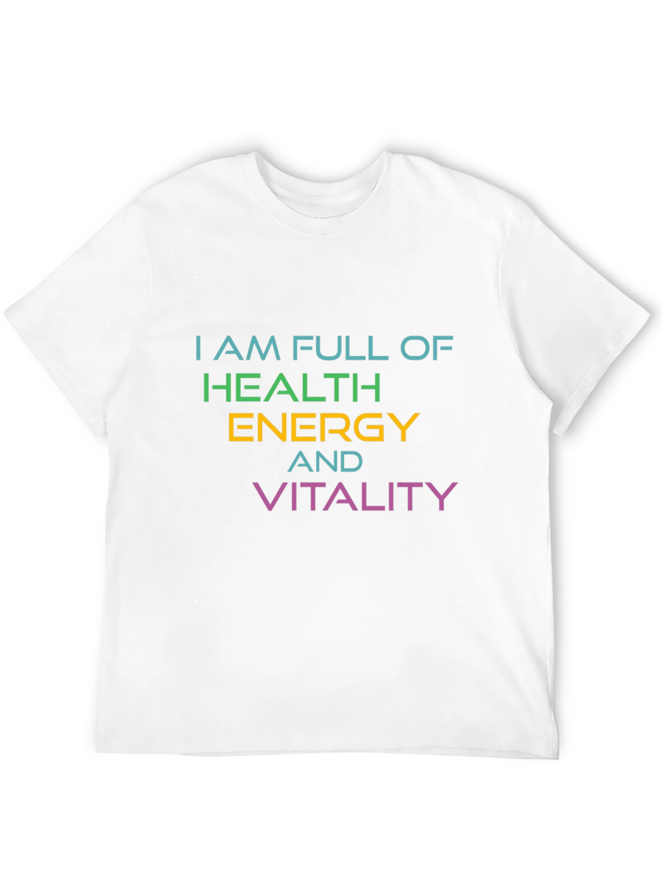 Full Of Health Energy Vitality Graphic T-Shirt