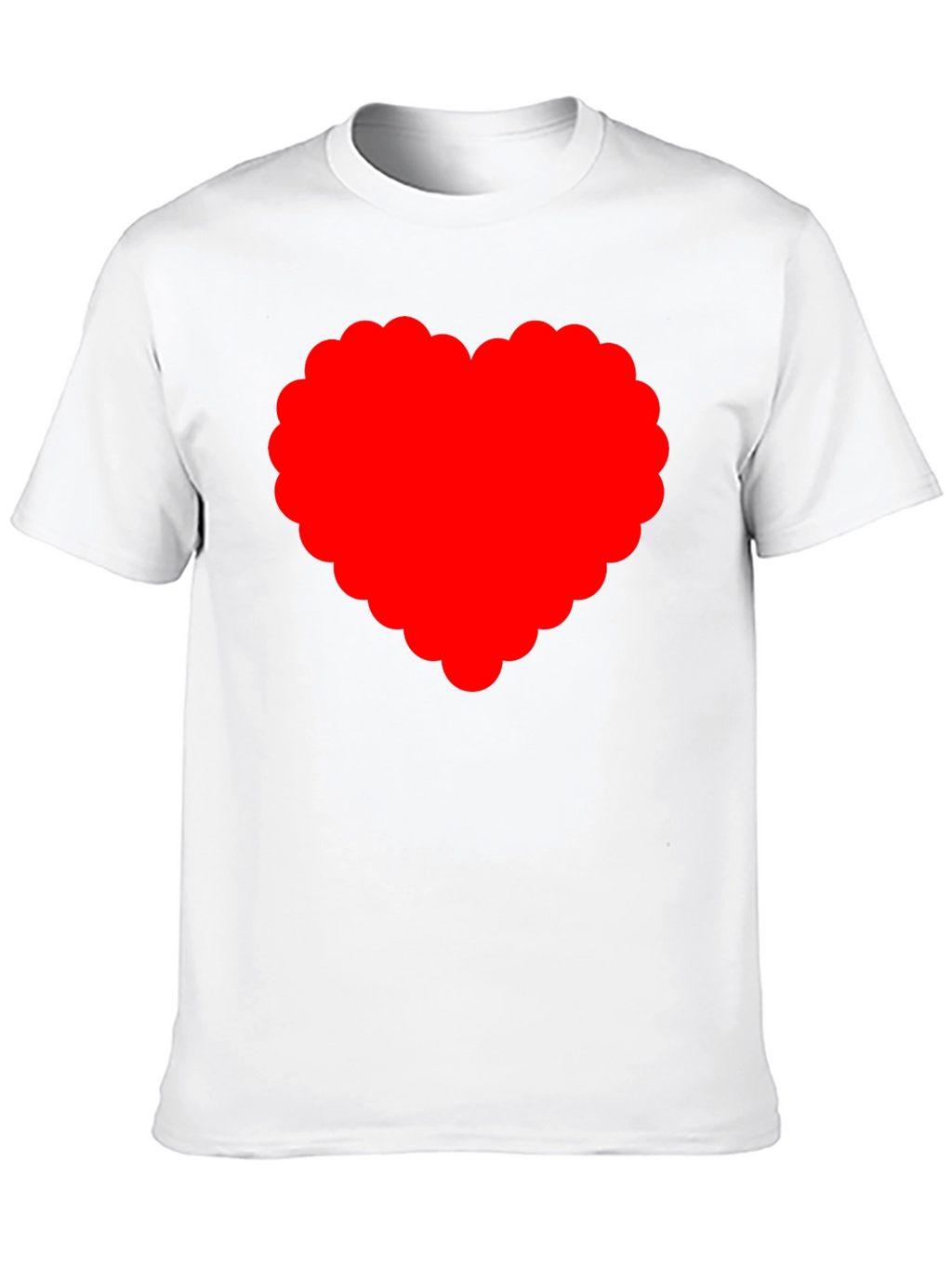 Heart Graphic T-Shirt - Black