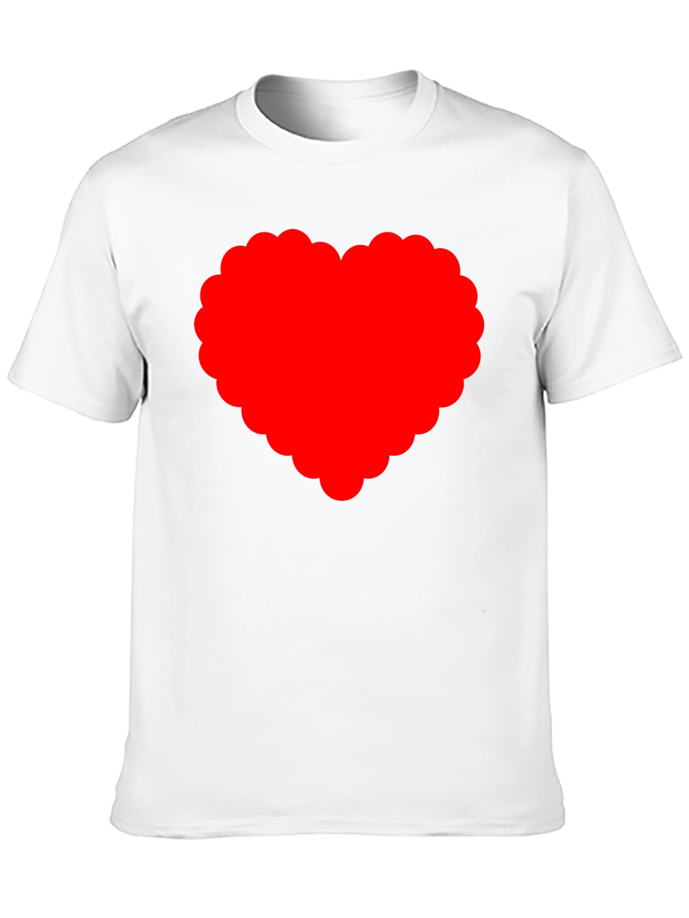 Heart Graphic T-Shirt - Black