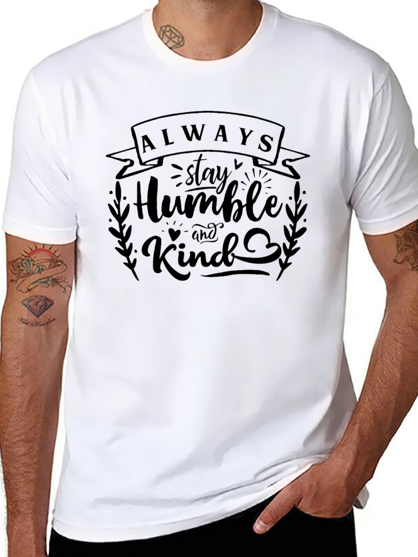 Always Stay Humble and Kind Graphic Tee