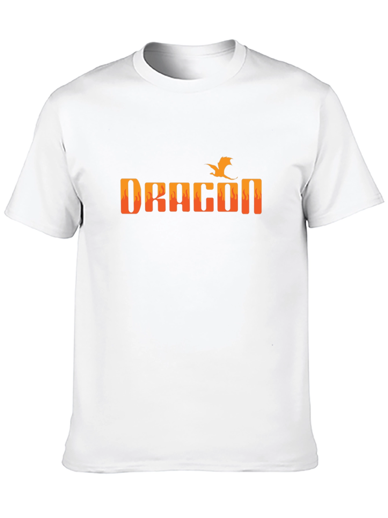 Dragon Fire T-Shirt - Mens Graphic Tee