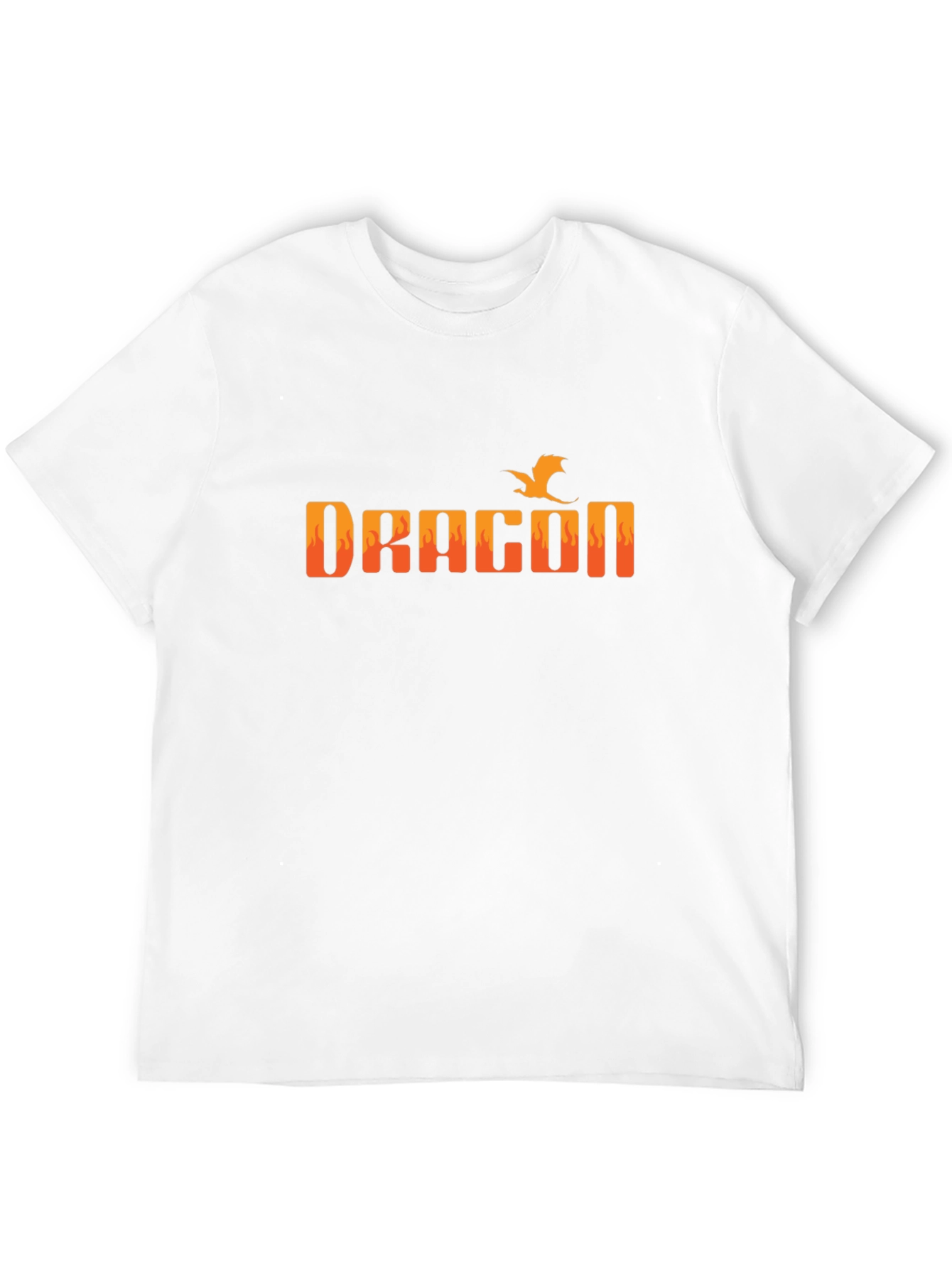 Dragon Fire T-Shirt - Mens Graphic Tee