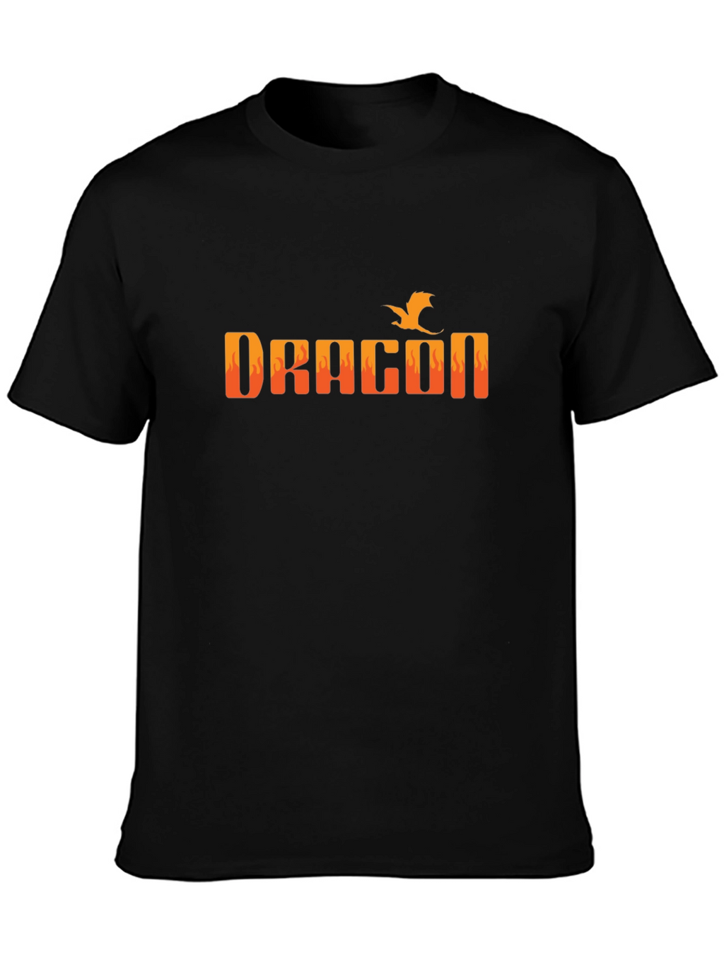Dragon Fire T-Shirt - Mens Graphic Tee