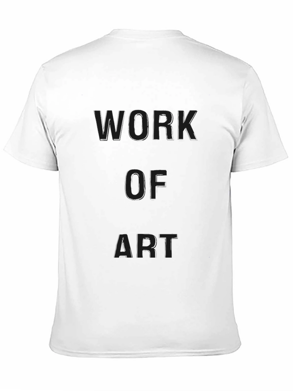 Work of Art Black Graphic Tee
