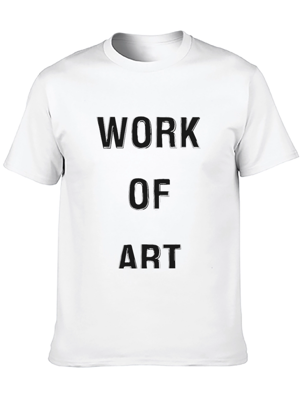 Work of Art Black Graphic Tee