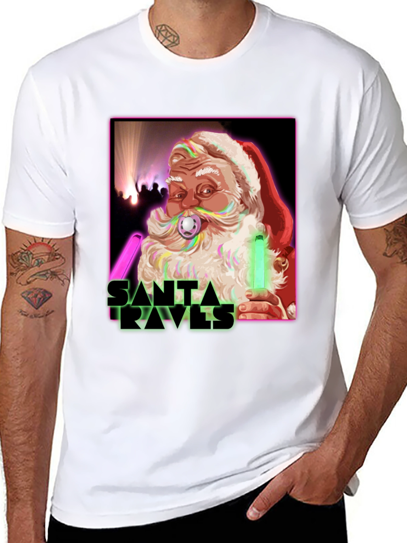 Santa Raves T-Shirt