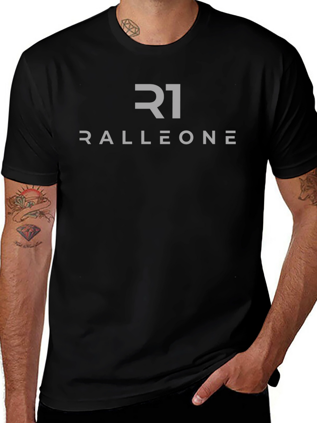 Ralleone R1 Black T-Shirt