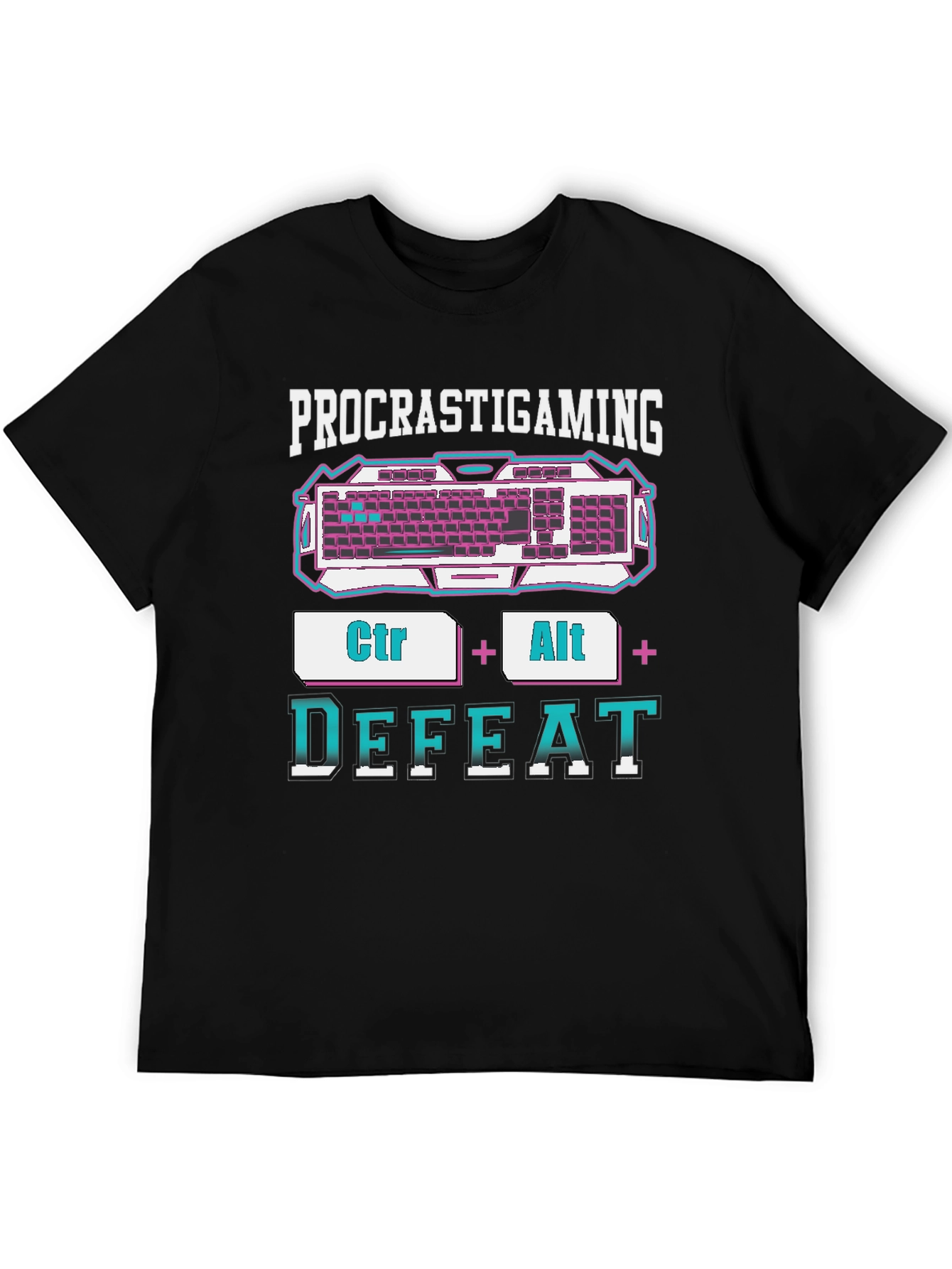 Procrastigaming Keyboard Gamer T-Shirt
