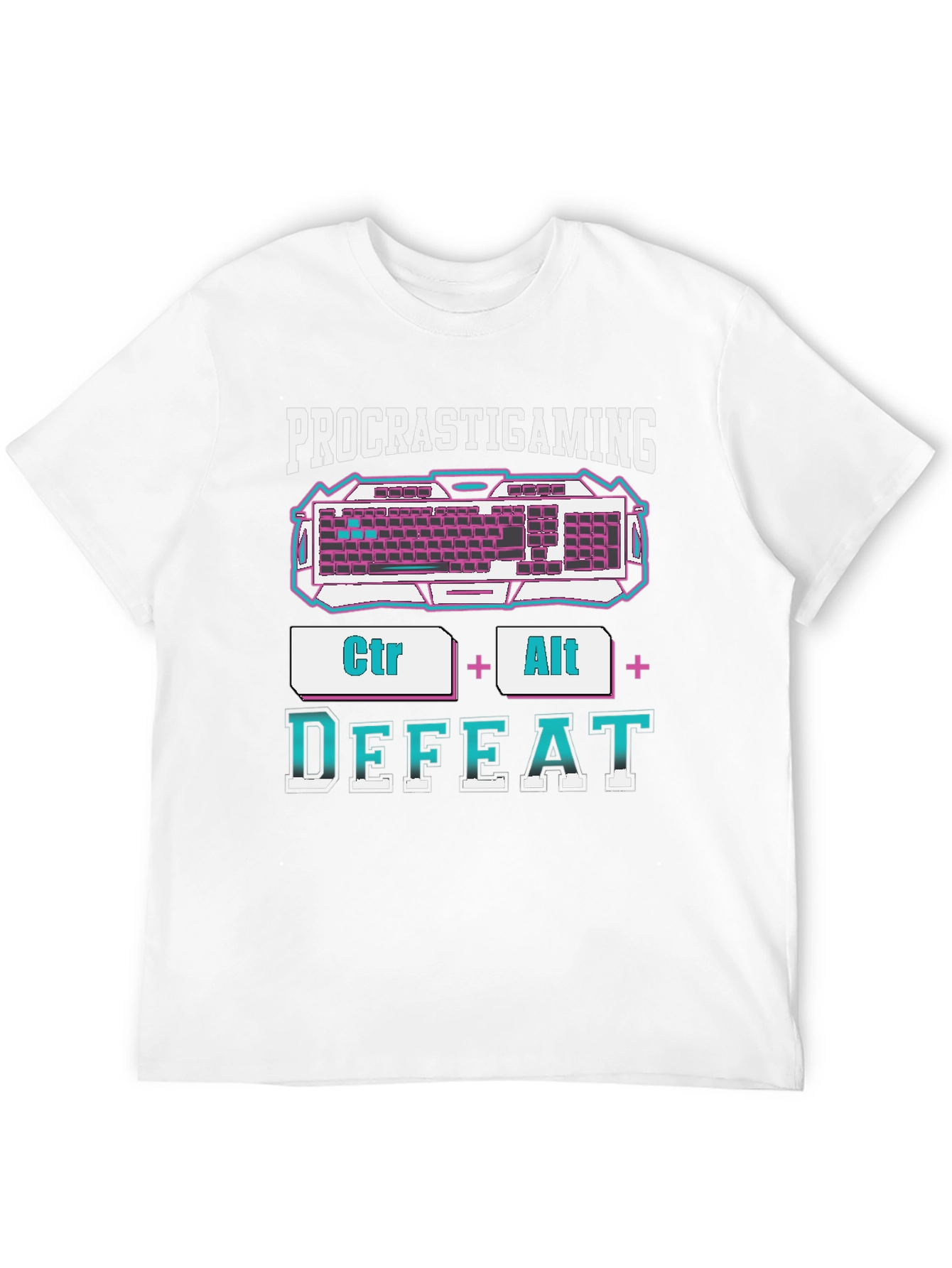 Procrastigaming Keyboard Gamer T-Shirt