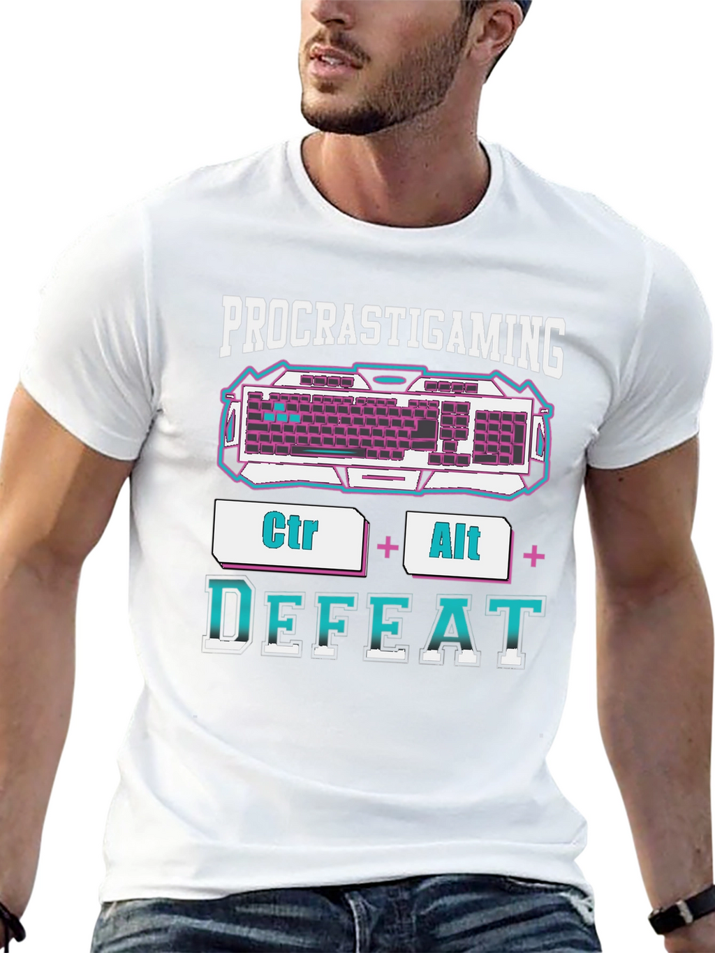 Procrastigaming Keyboard Gamer T-Shirt