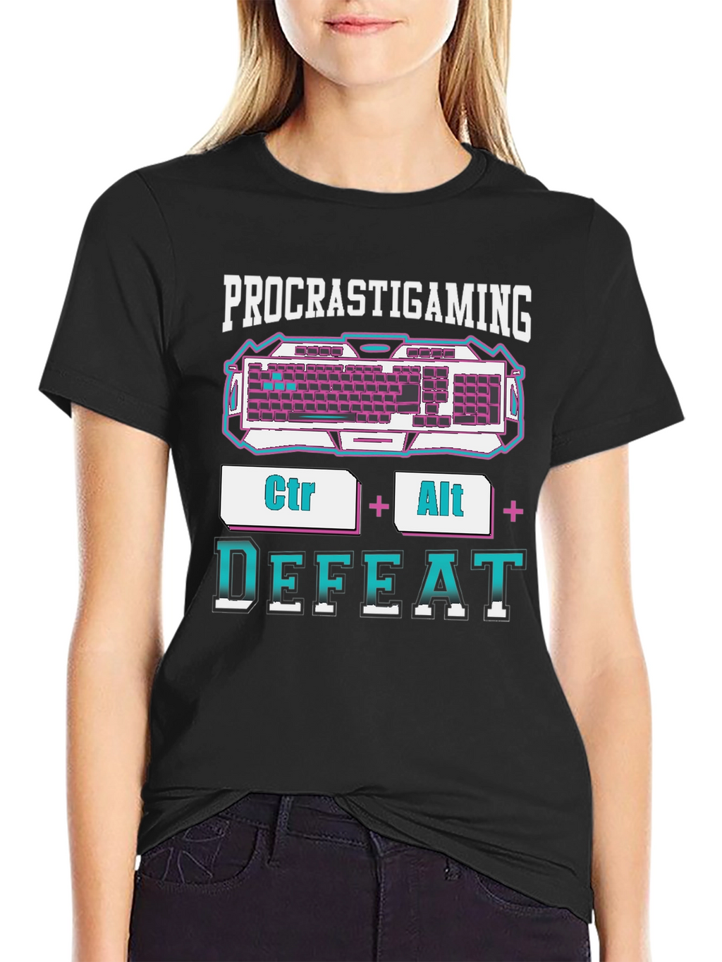 Procrastigaming Keyboard Gamer T-Shirt