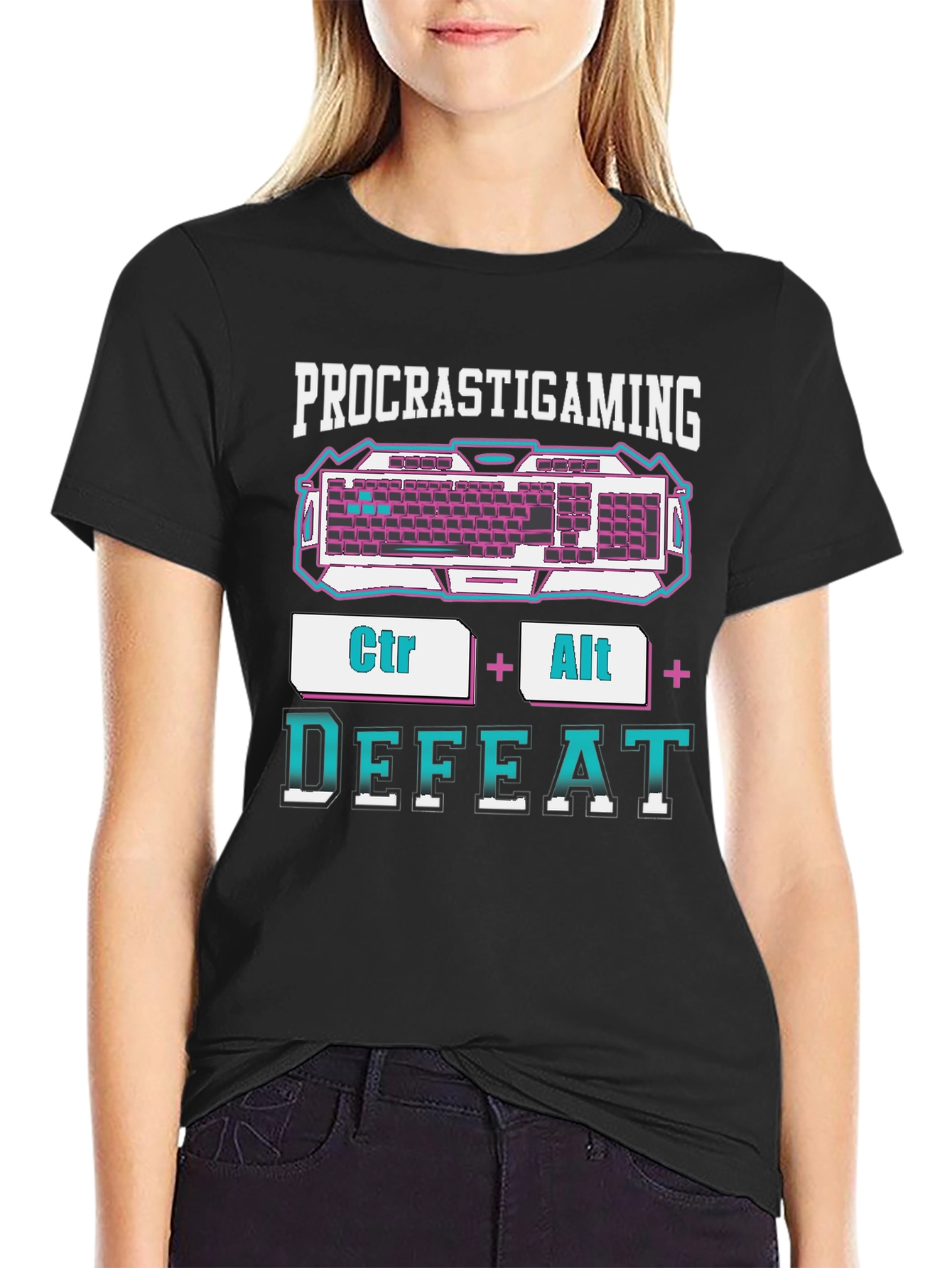 Procrastigaming Keyboard Gamer T-Shirt