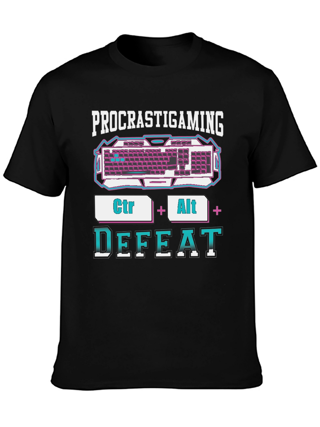 Procrastigaming Keyboard Gamer T-Shirt
