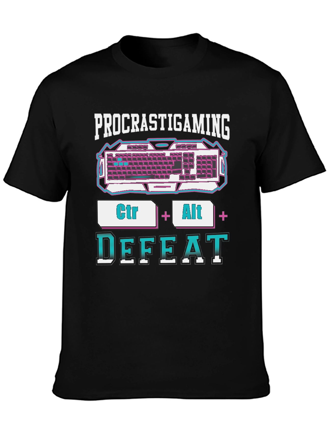 Procrastigaming Keyboard Gamer T-Shirt