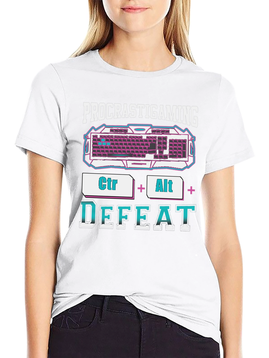 Procrastigaming Keyboard Gamer T-Shirt