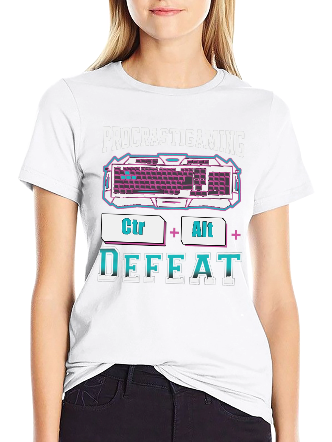 Procrastigaming Keyboard Gamer T-Shirt