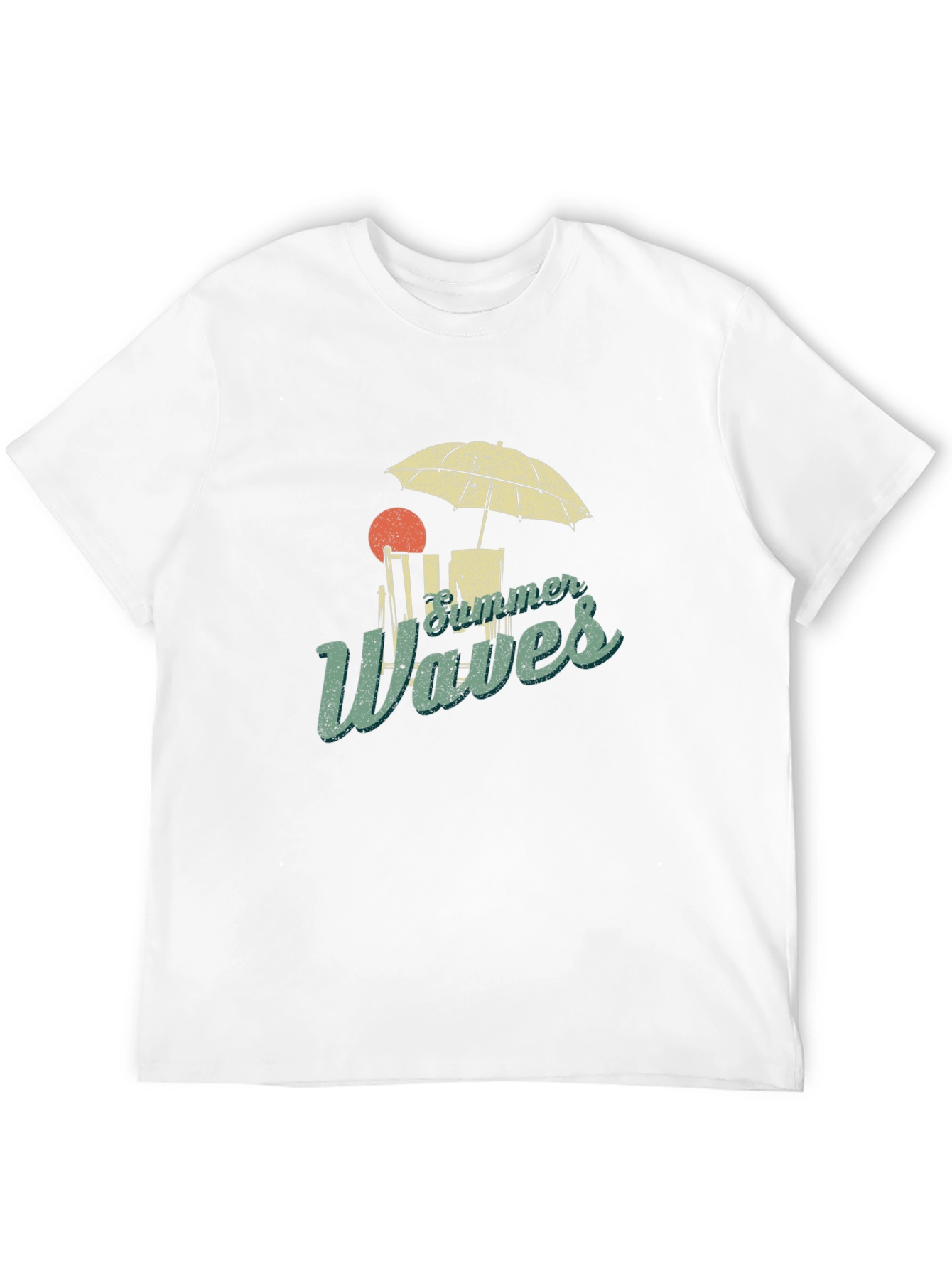 Summer Waves Graphic Tee - Beach Vacation Vibes