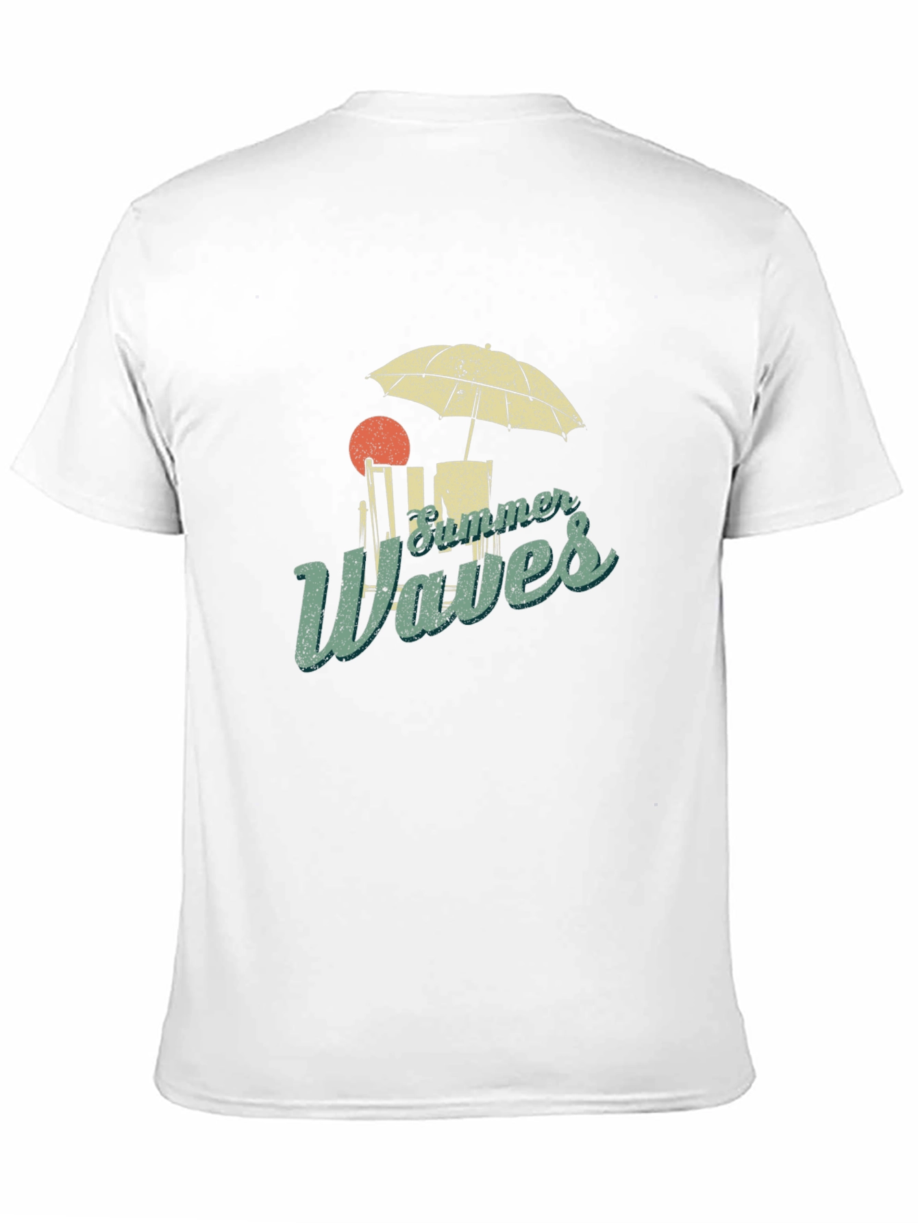 Summer Waves Graphic Tee - Beach Vacation Vibes