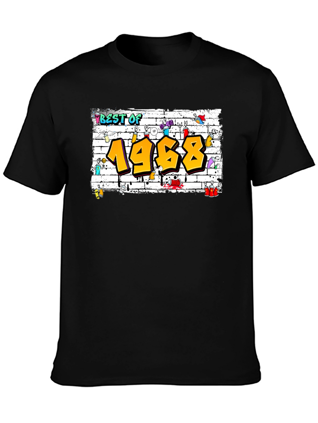 Best of 1968 Graffiti T-Shirt