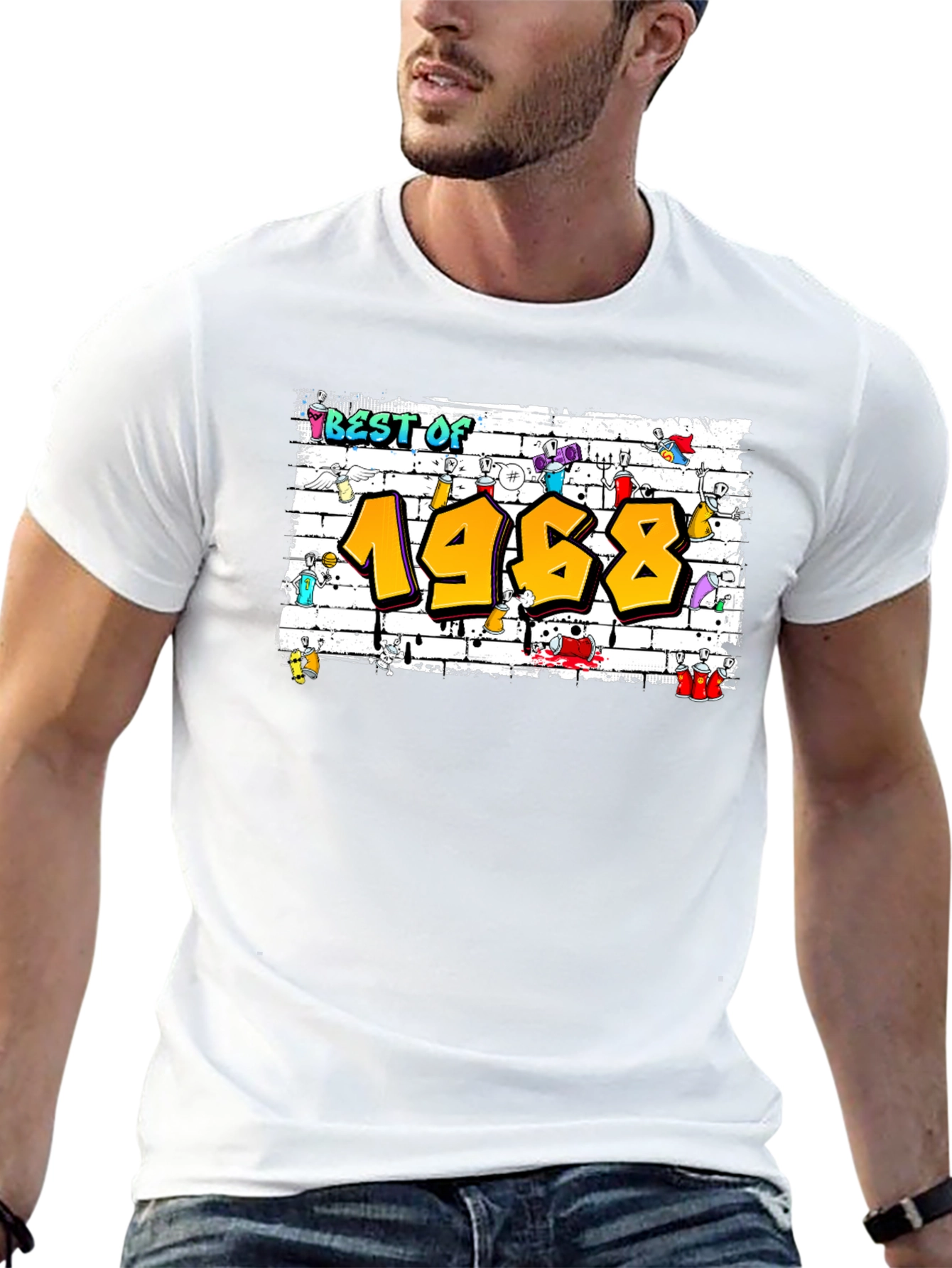Best of 1968 Graffiti T-Shirt