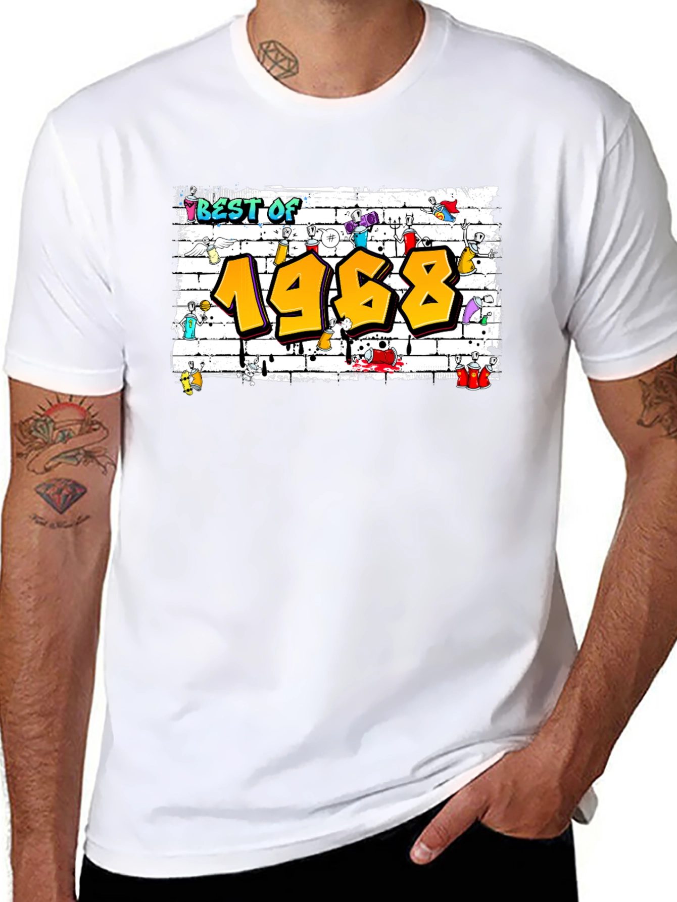Best of 1968 Graffiti T-Shirt