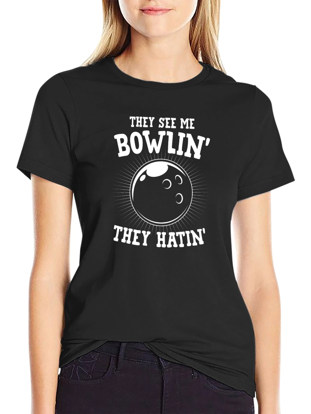 They See Me Bowlin Graphic T-Shirt