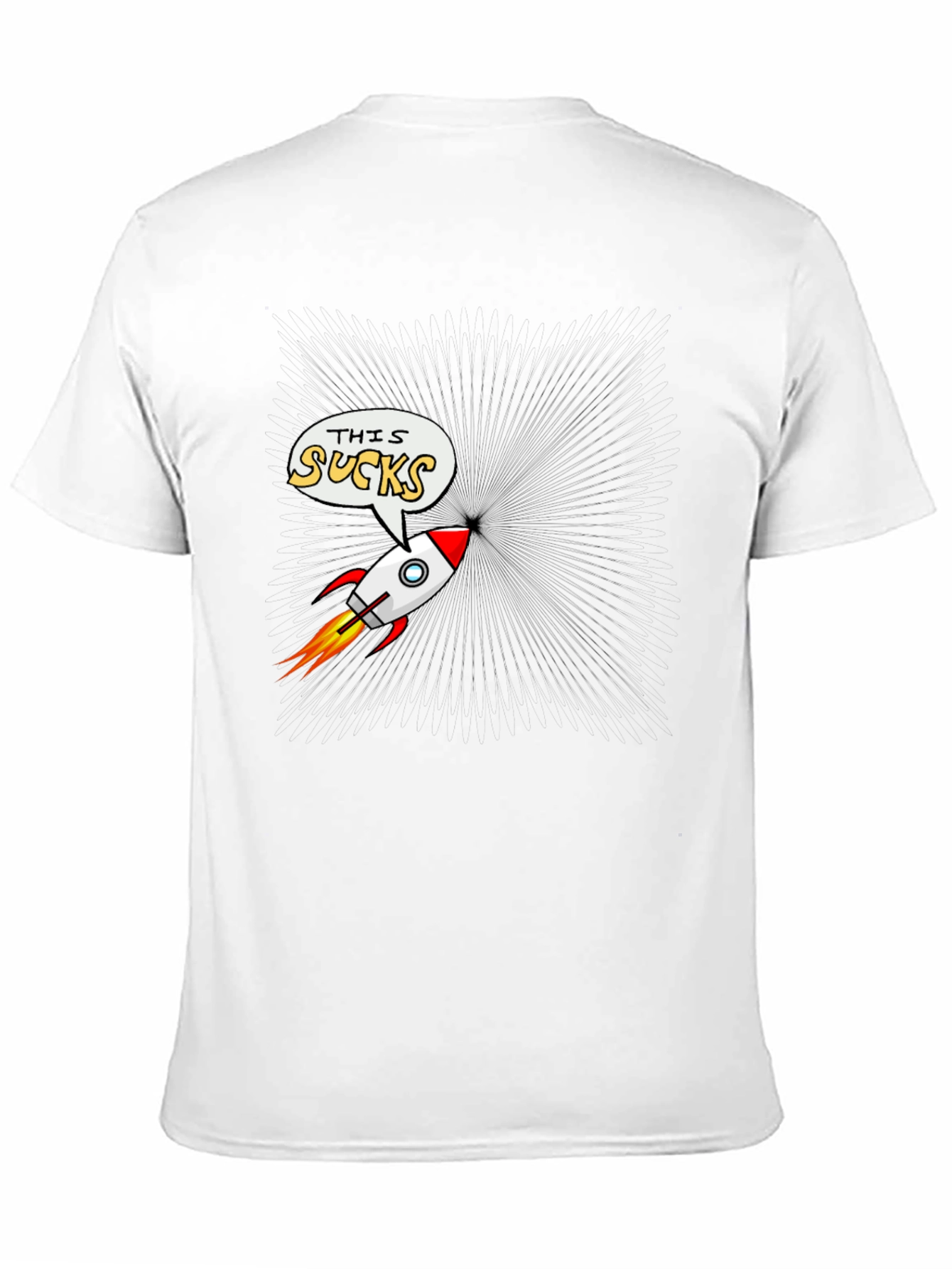 Rocket This Sucks Graphic T-Shirt