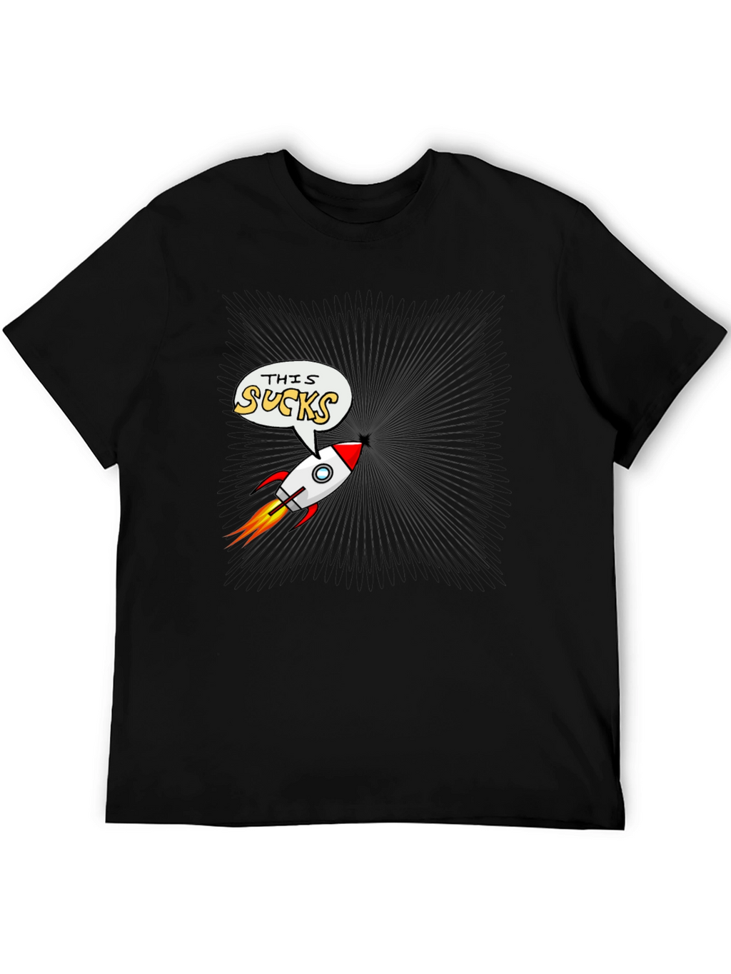 Rocket This Sucks Graphic T-Shirt