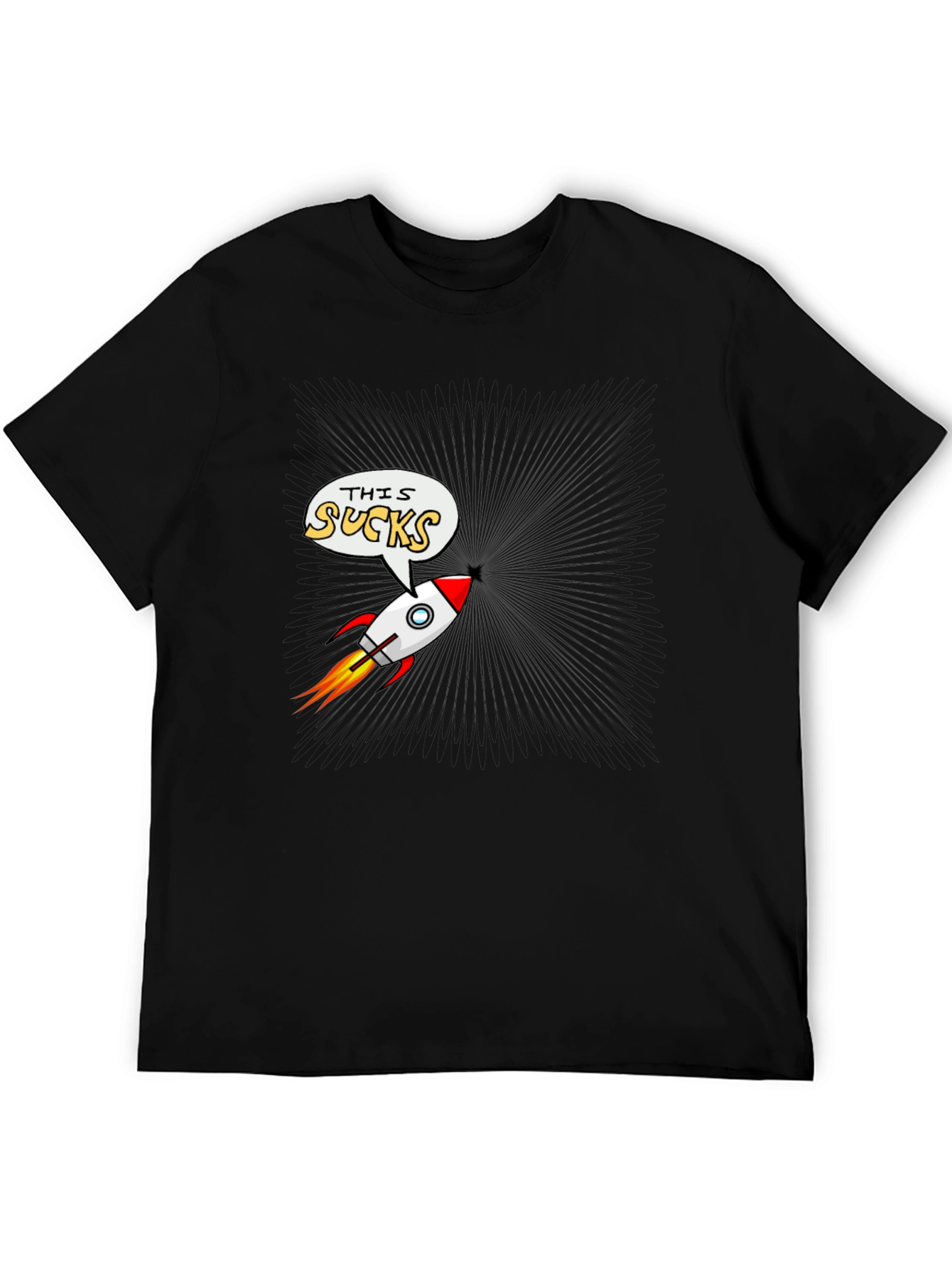 Rocket This Sucks Graphic T-Shirt