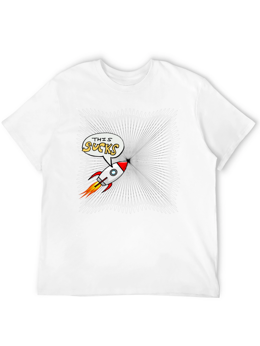Rocket This Sucks Graphic T-Shirt