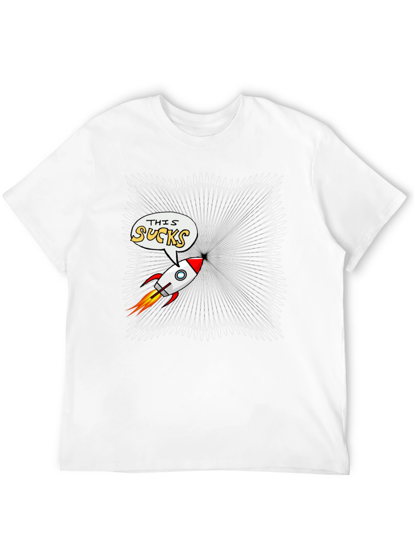 Rocket This Sucks Graphic T-Shirt