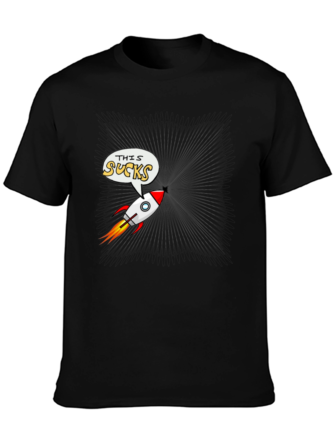 Rocket This Sucks Graphic T-Shirt