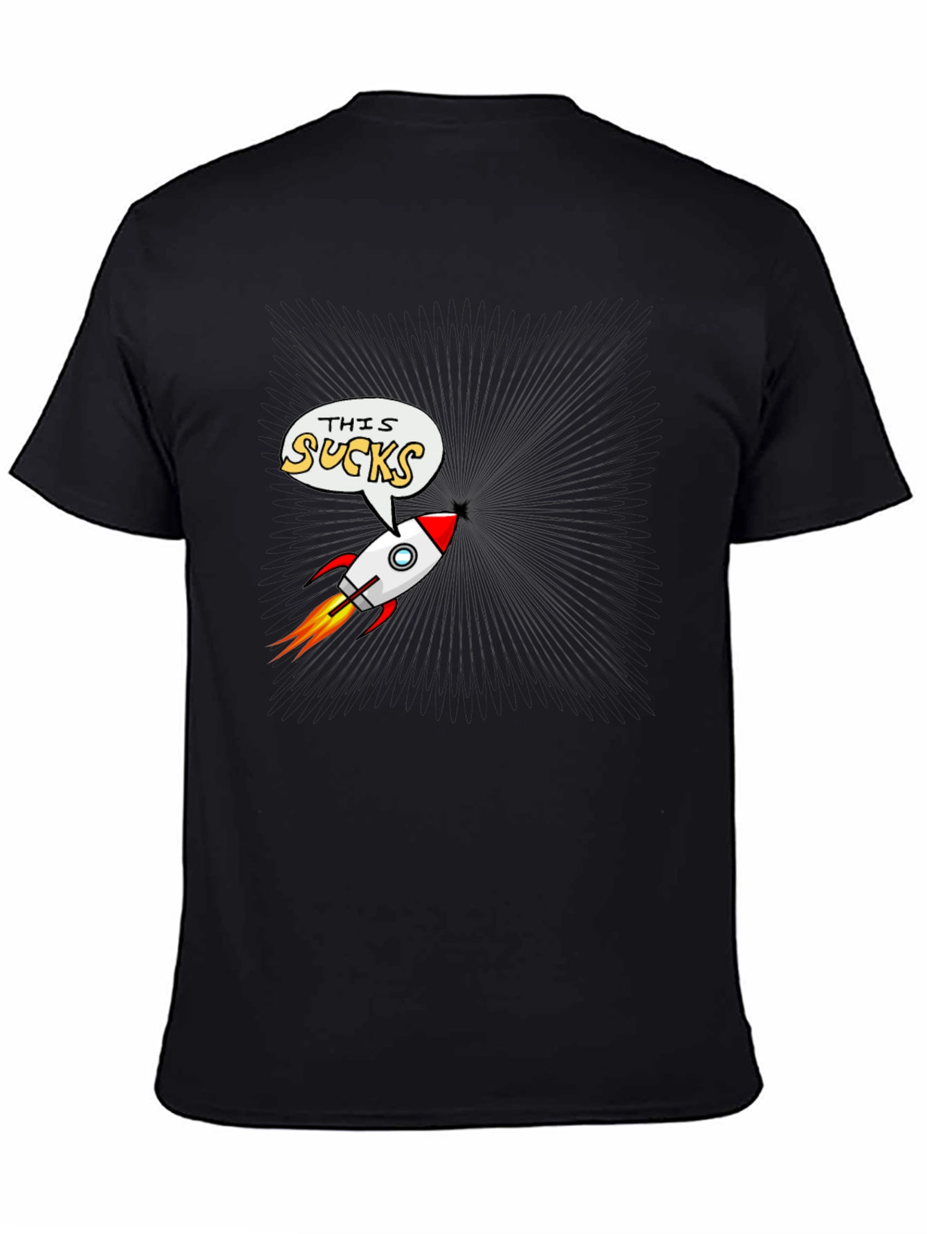 Rocket This Sucks Graphic T-Shirt