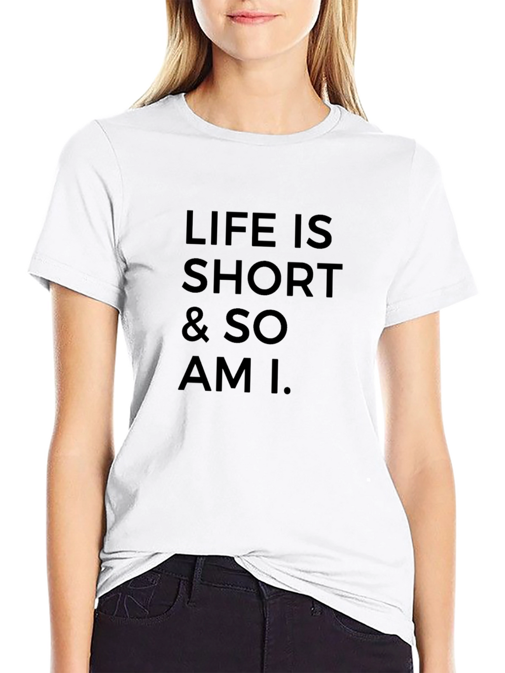 Life Is Short T-Shirt Funny Sarcastic Tee