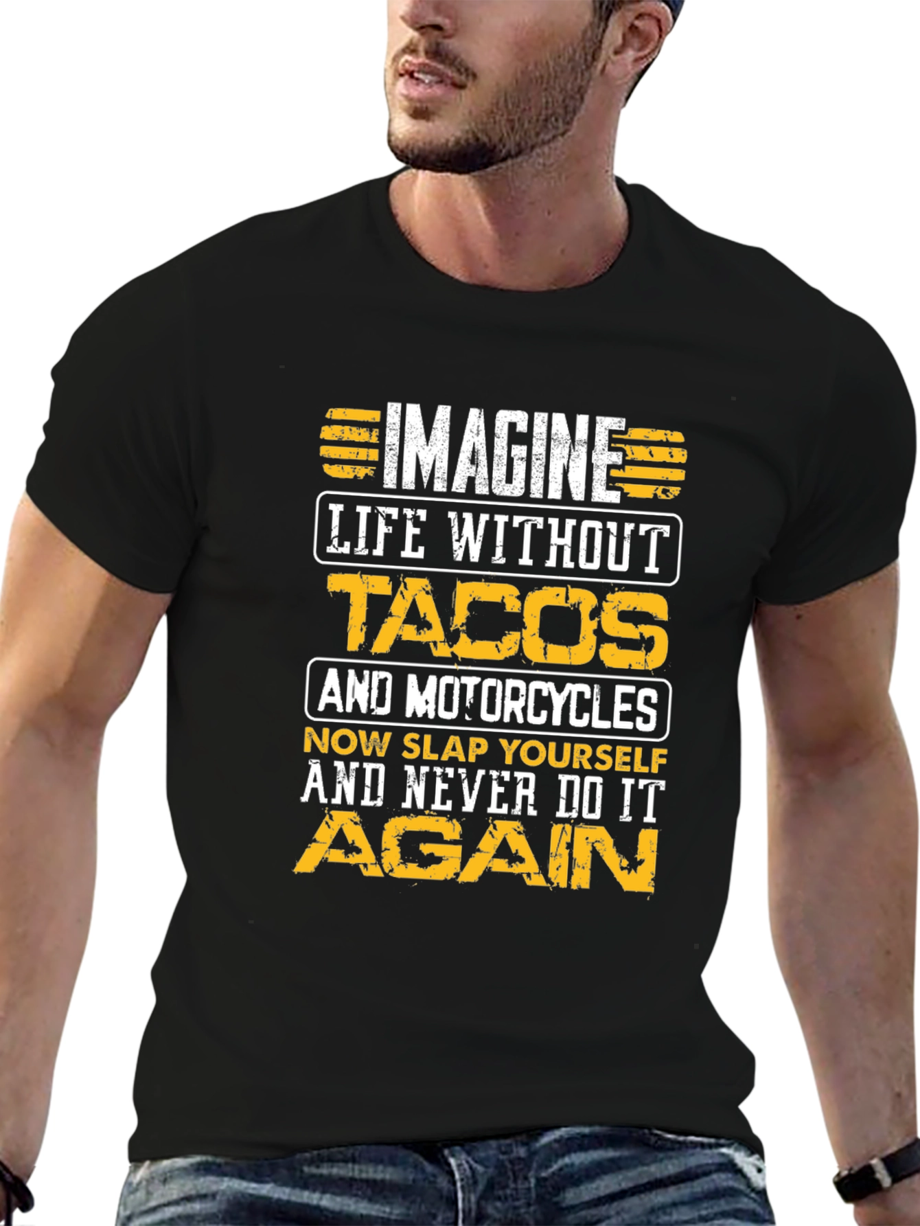 Tacos & Motorcycles Graphic Tee