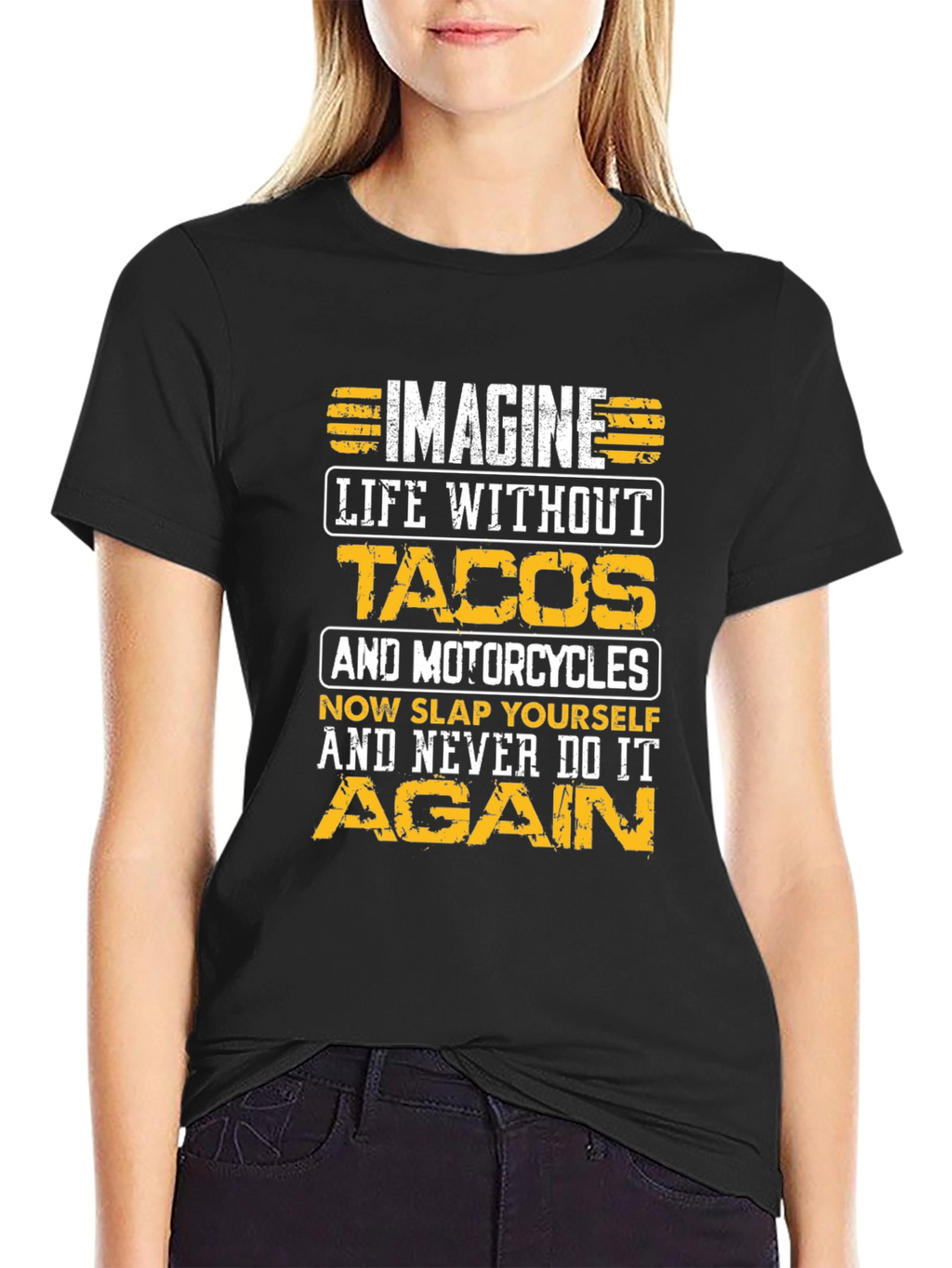 Tacos & Motorcycles Graphic Tee